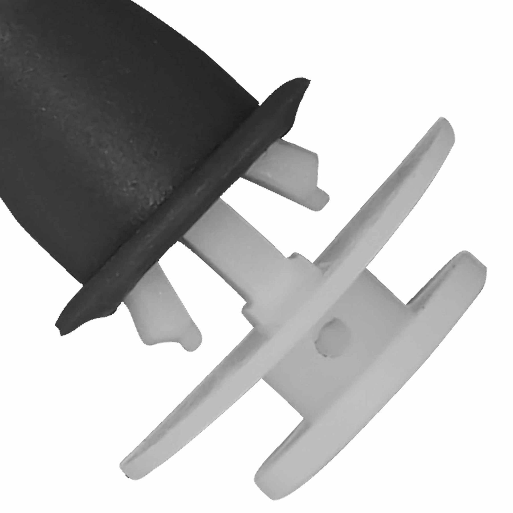 Side Moulding Clip/Grommet, 18mm x 23mm, VW Golf III -Pk 20 Sealey