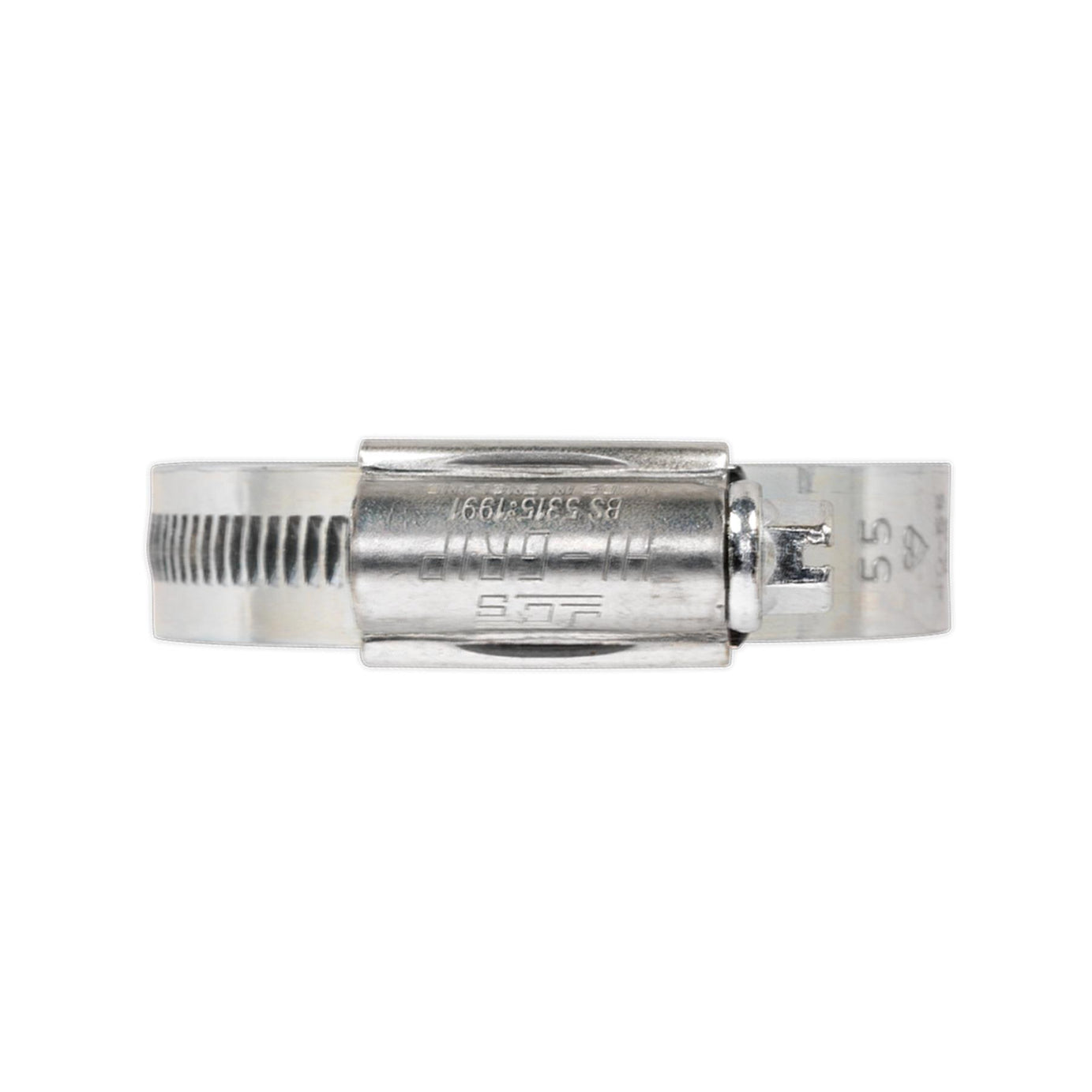 Sealey HI-GRIP Hose Clip Zinc Plated �80-100mm Pack of 10