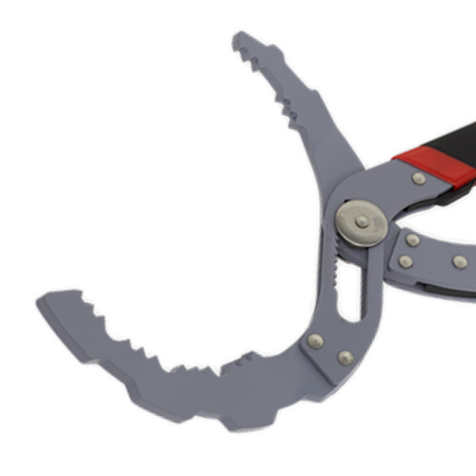Sealey Oil Filter Pliers Self-Adjusting - Angled