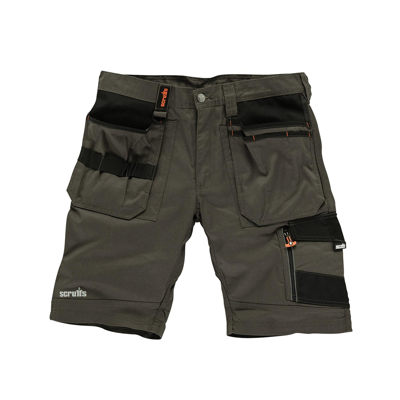 Trade Short Slate Size 30" W Ykk Zipped Fly. 65% Polyester, 35% Cotton, 250gsm.