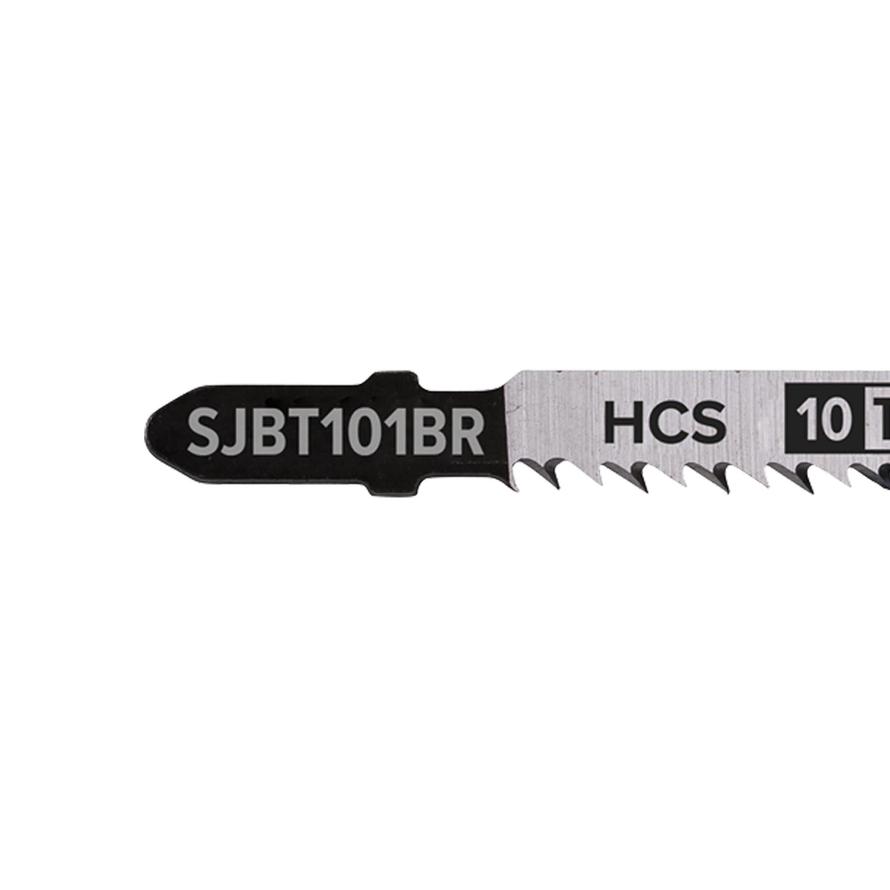 Sealey Jigsaw Blade Hard Wood Downward Cut 100mm 10tpi - Pack of 5