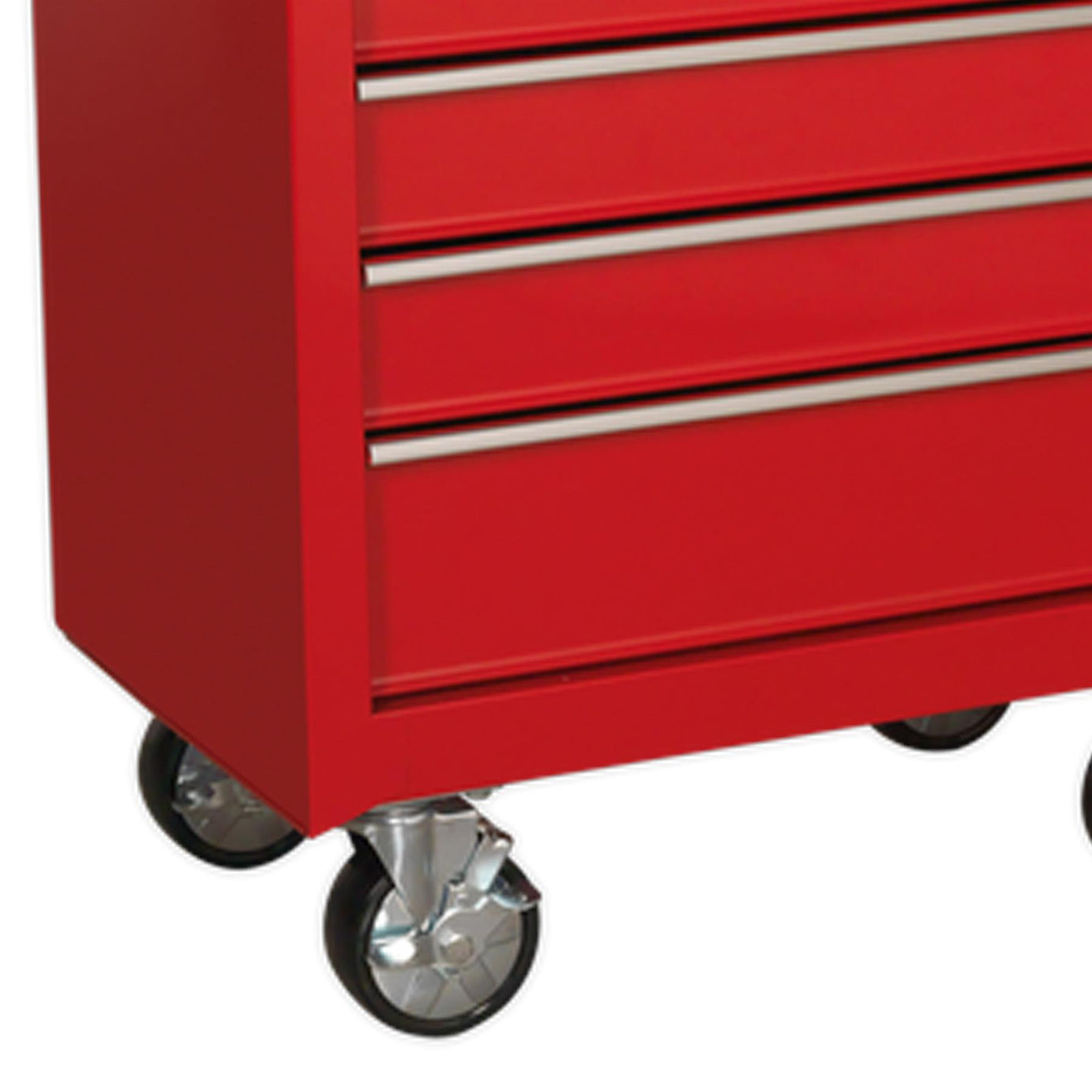 Sealey Rollcab 6 Drawer with Ball-Bearing Slides - Red