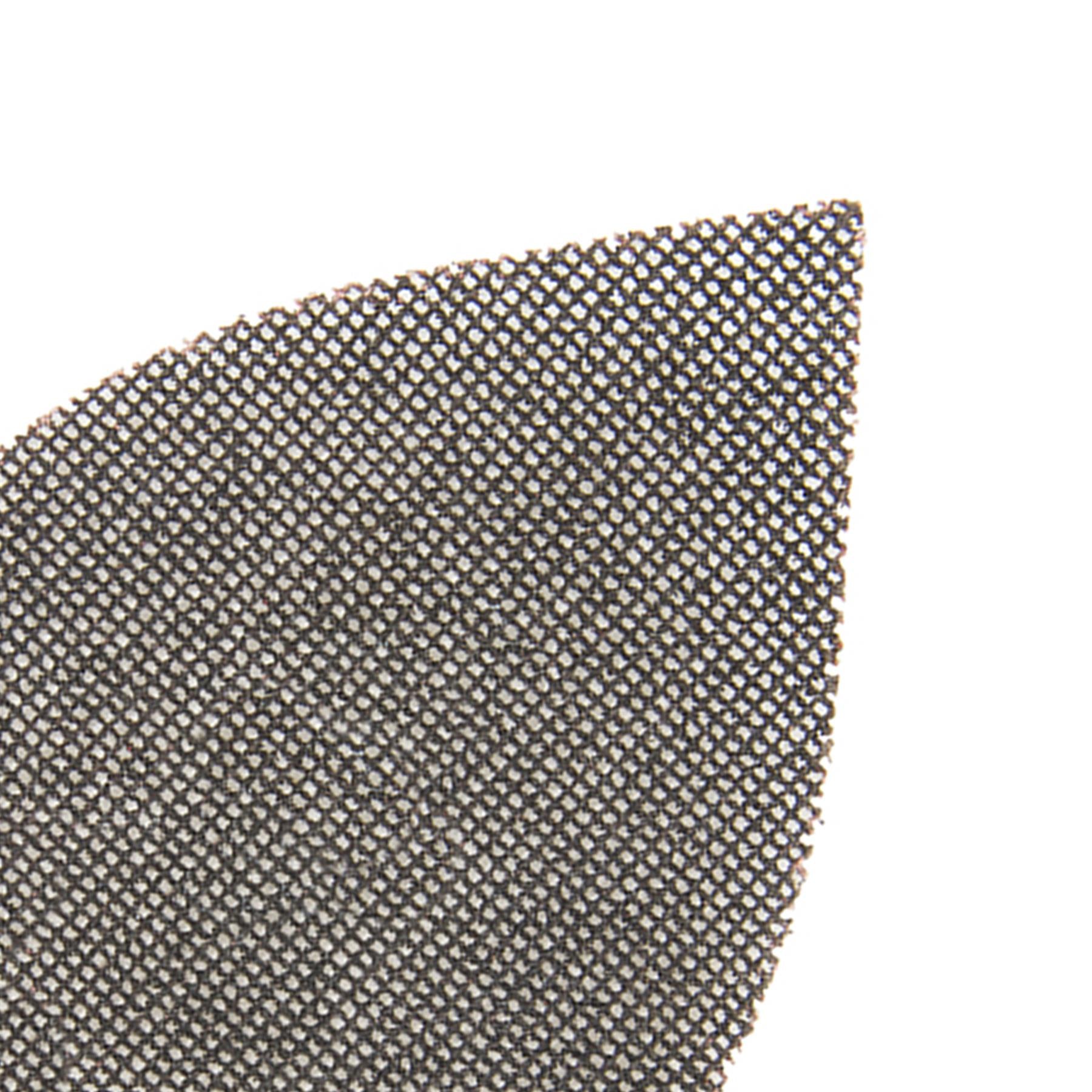 Hook & Loop Mesh Triangle Sheets 175 X 105mm 10Pk - 180 Grit Brand New