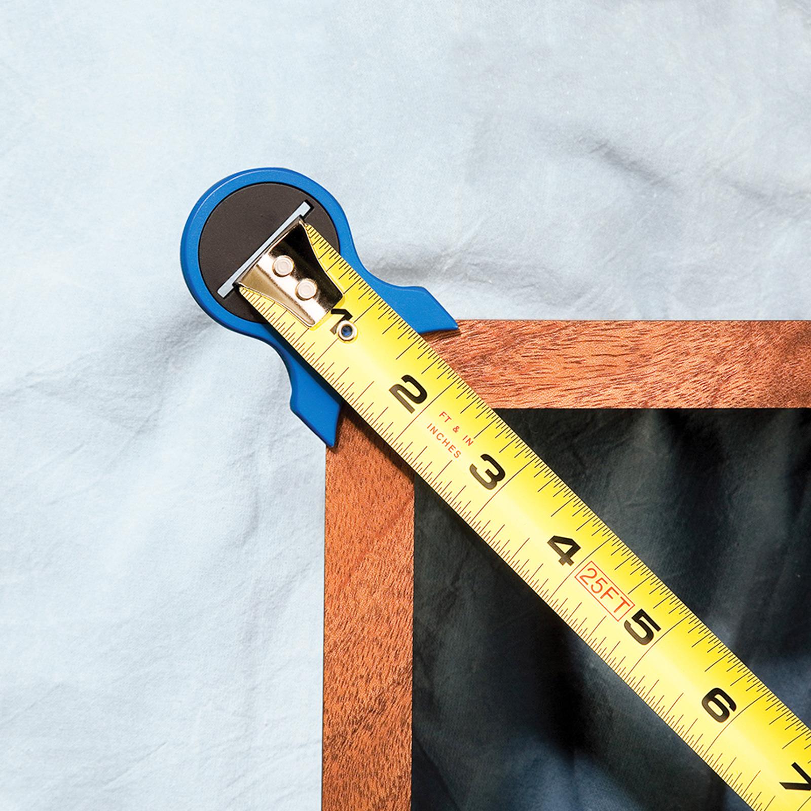 Square Check 29mm (1-1/8") Tape Measure With Powerful Rare Earth Magnet