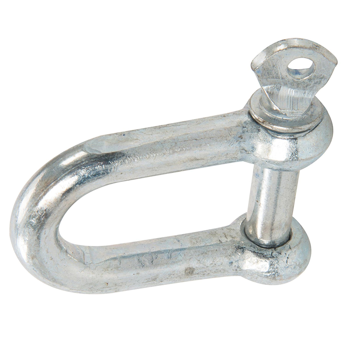 D Shackle M10 1pc Galvanised Steel Lifting Towing Rigging Pin Loop