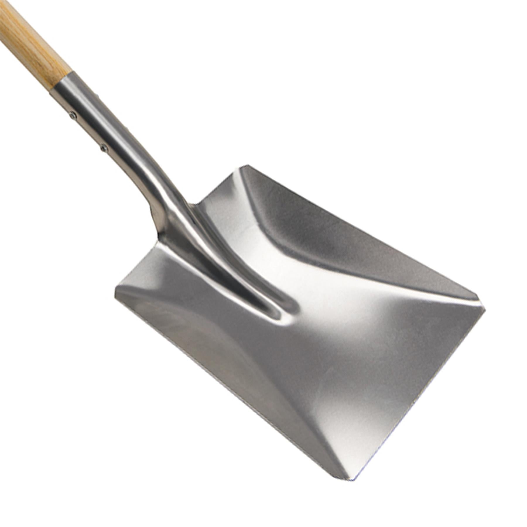 Aluminium Shovel 1030mm - Gardening Hand Tool 300 X 250mm Head Weight 0.5Kg