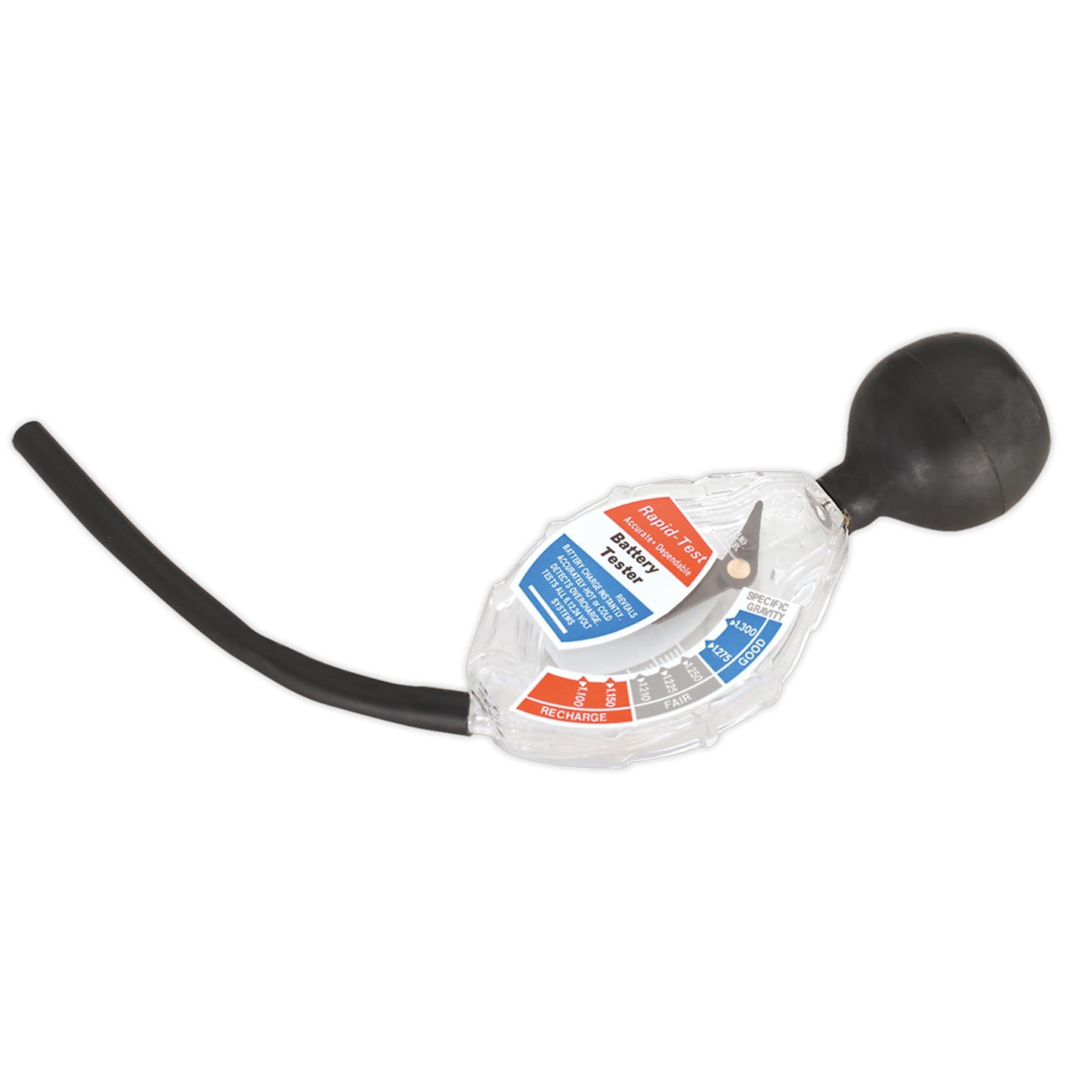 Sealey Battery Fluid Tester Dial Type 6-24V Car Battery Tester Van WorkShop