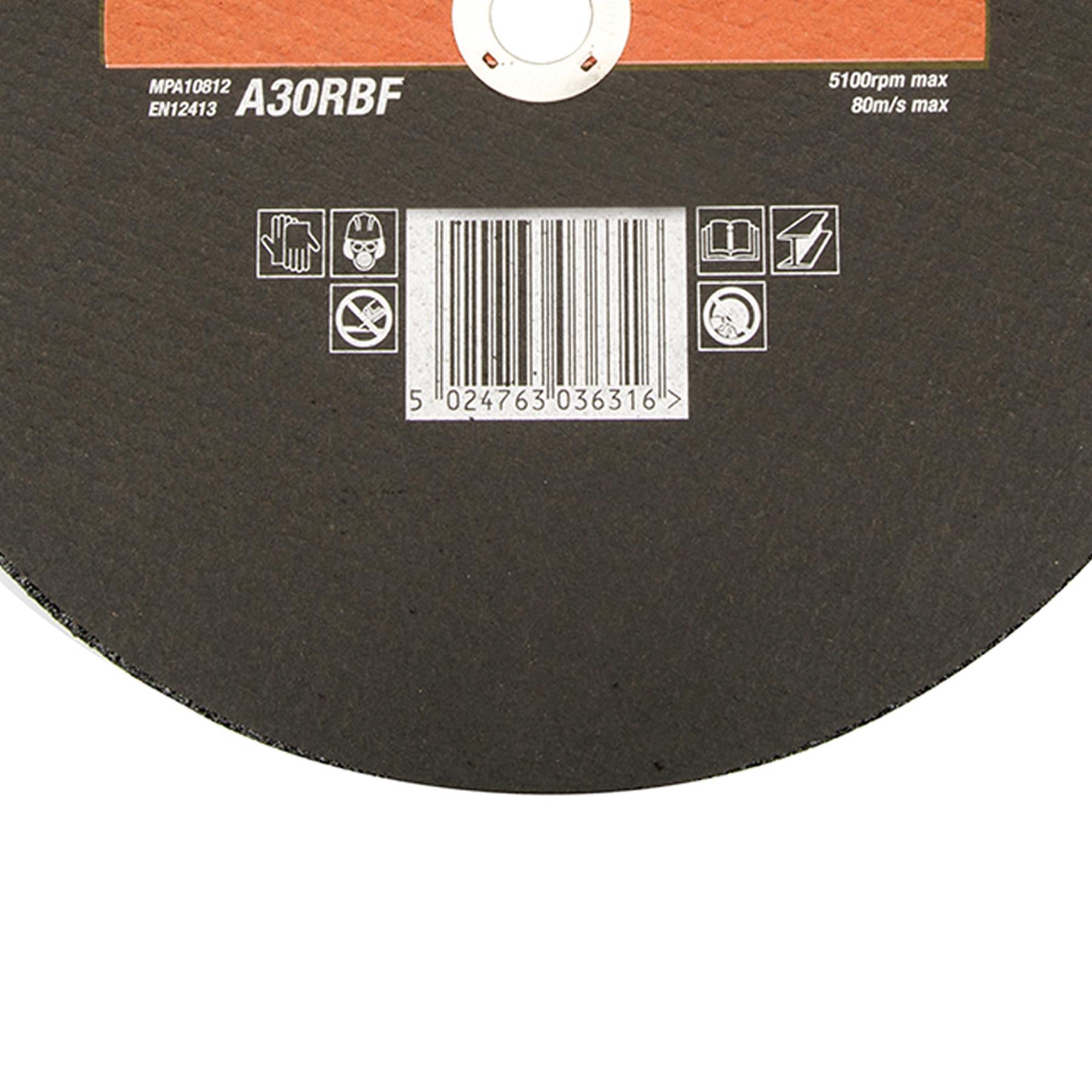 Heavy Duty Metal Slitting Cutting Disc Flat 300 X 3 X 20mm Premium Quality