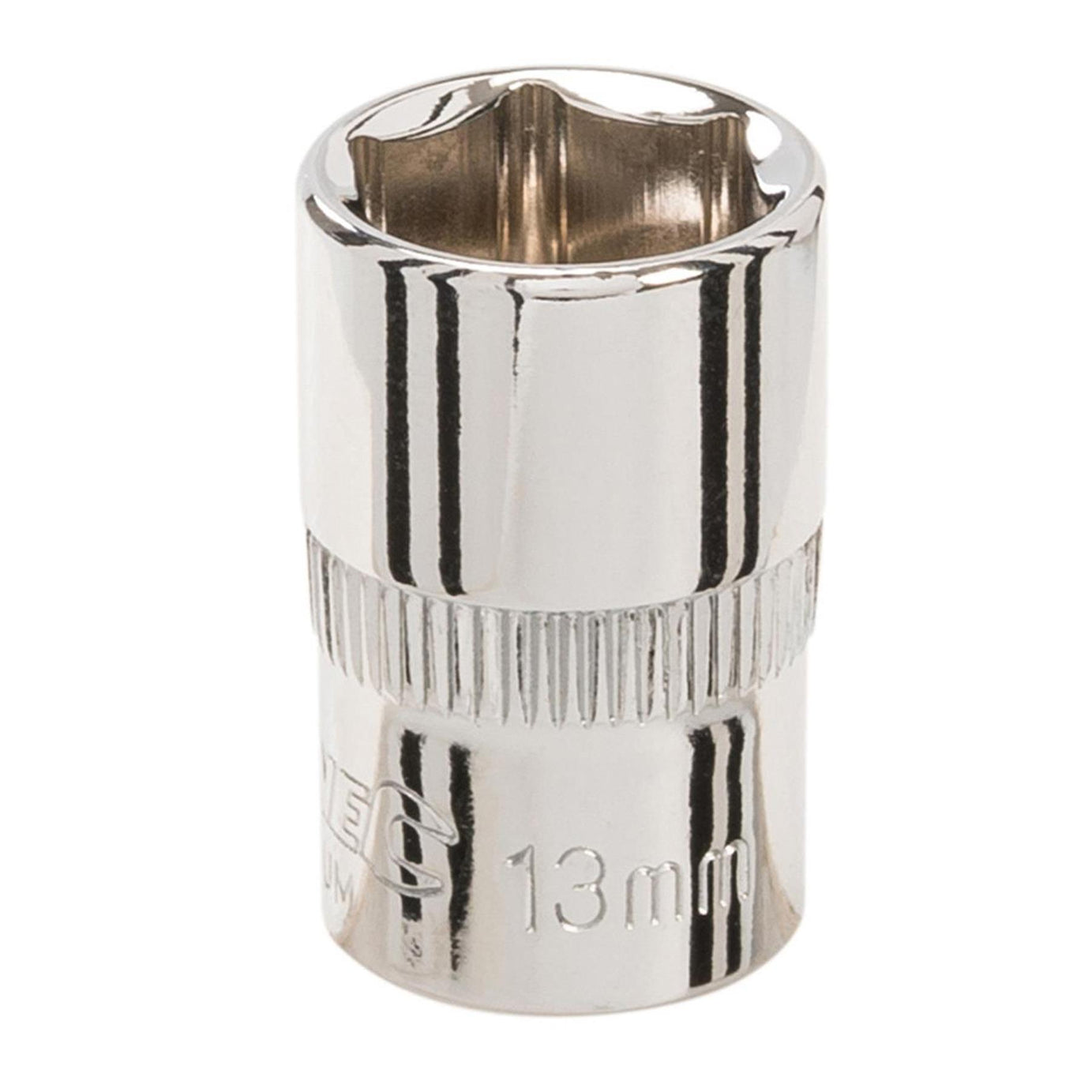 Socket 3/8" Drive Metric Hex Square 13mm Individual Hex Polished Crv Tool