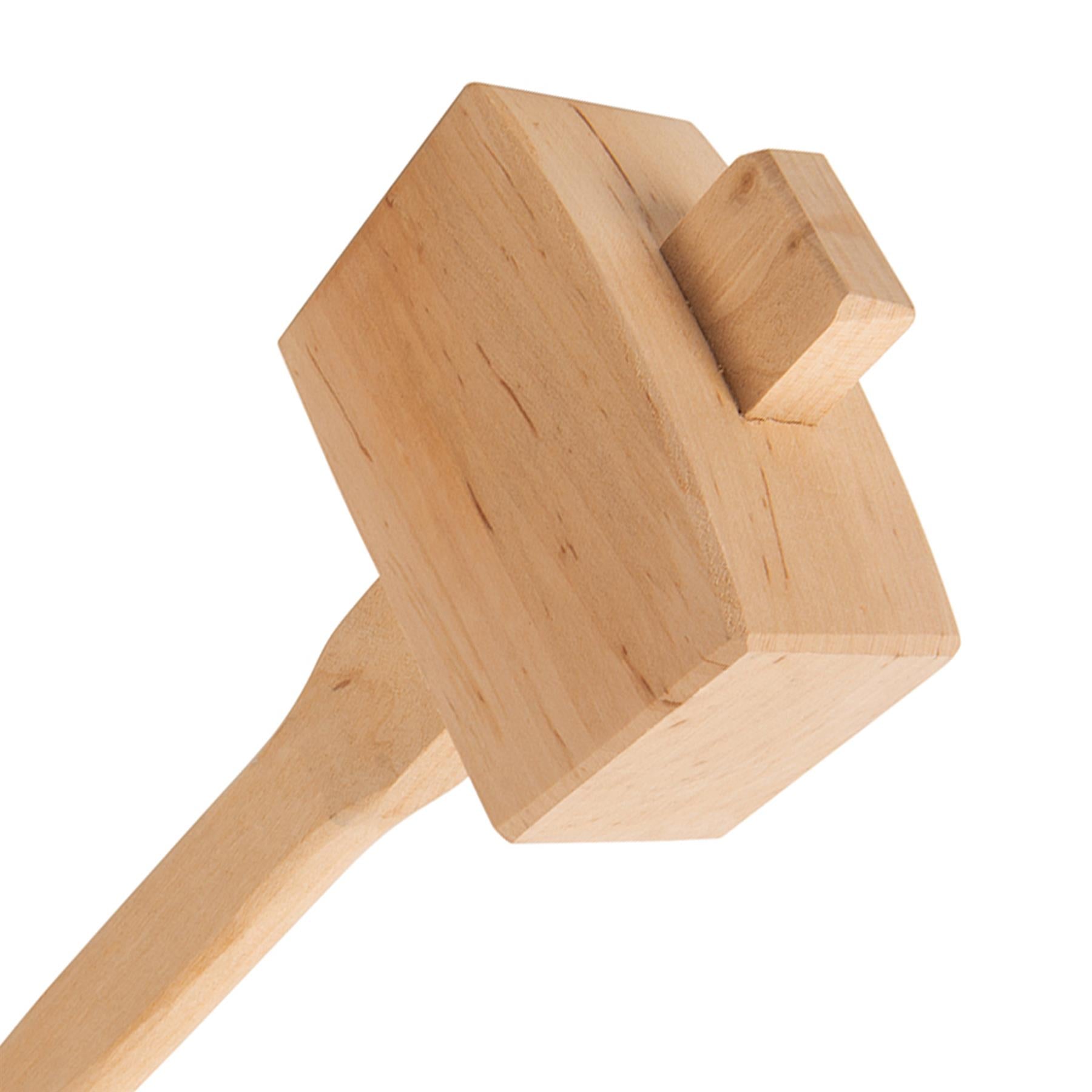 Hardwood 115mm Wood Wooden Mallet Chisel Chiseling Large Head Hand Carpenters