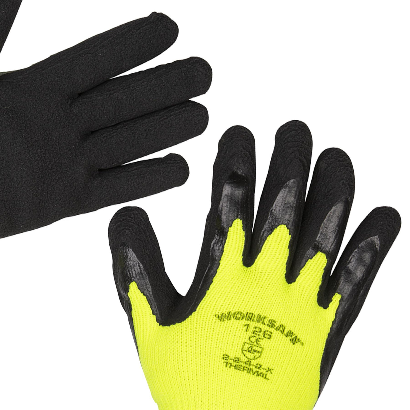 Sealey Thermal Super Grip Gloves - Pack of 6 Pairs