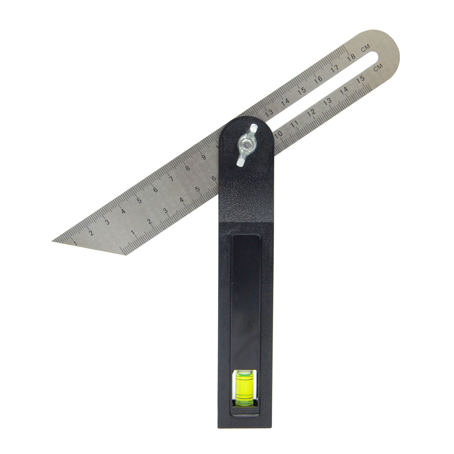 ADJUSTABLE BEVEL LEVEL SLIDING CARPENTERS GAUGE ANGLE FINDER WOOD MARKING TOOL