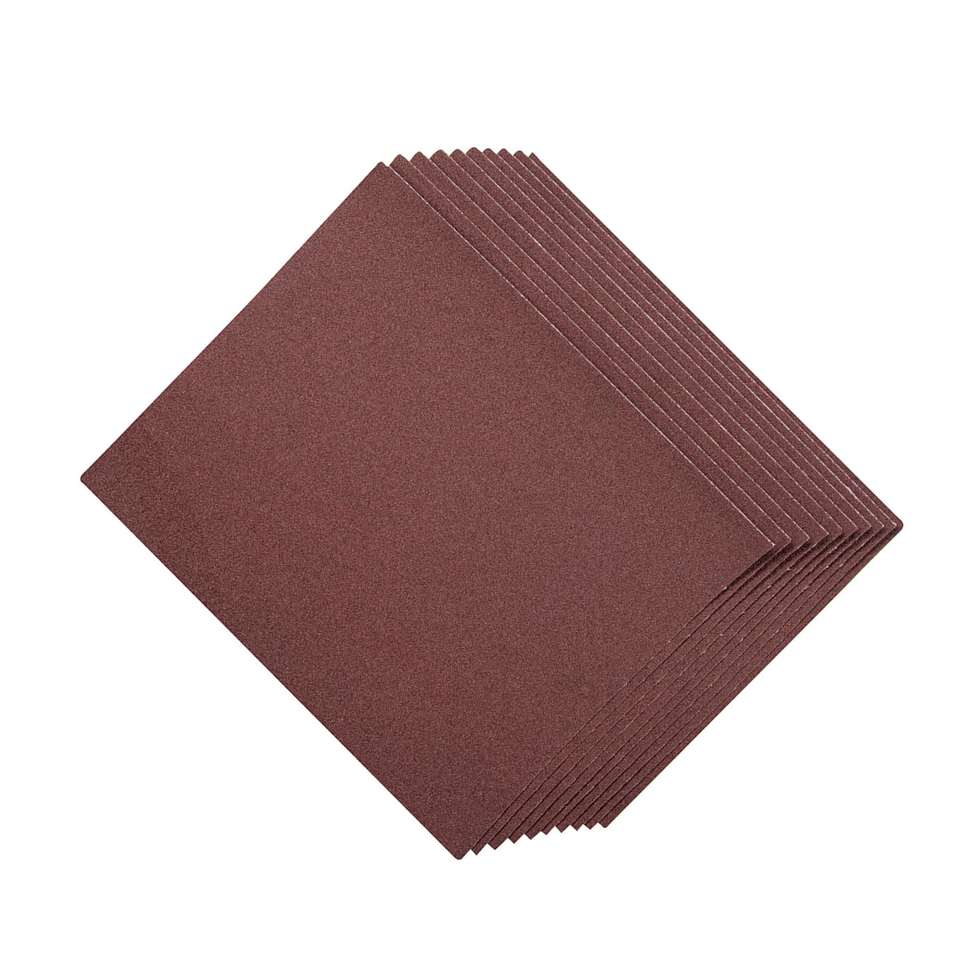 Emery Cloth Hand Sanding Sheets 10Pk Grit 120 Quality For Metal & Rust Removal
