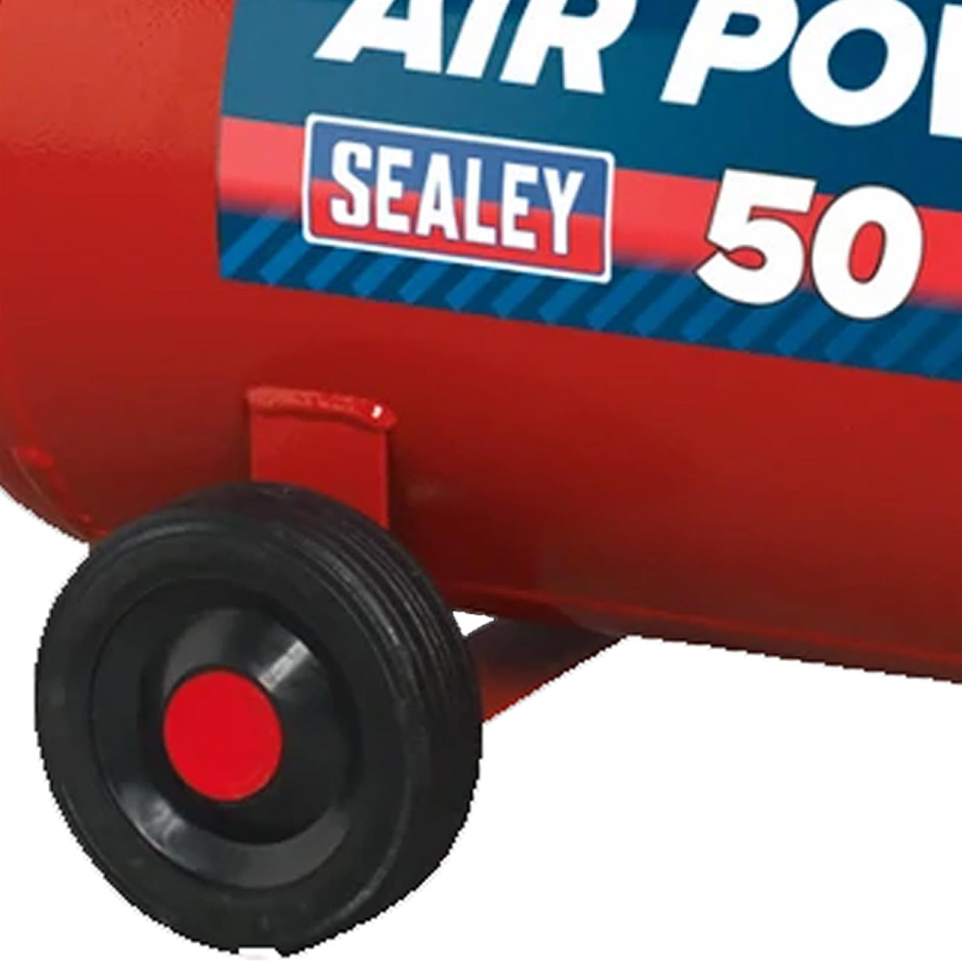 Sealey Compressor 50L V-Twin Direct Drive 3hp Oil Free