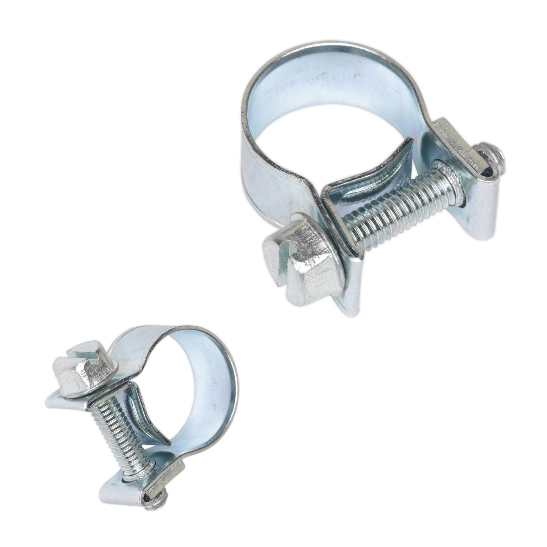 Mini Hose Clip 13-15mm Pack of 30. MHC1315 Sealey