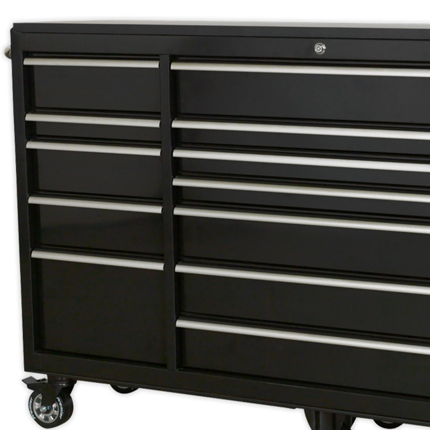Sealey Rollcab 15 Drawer 1845mm Heavy-Duty Black
