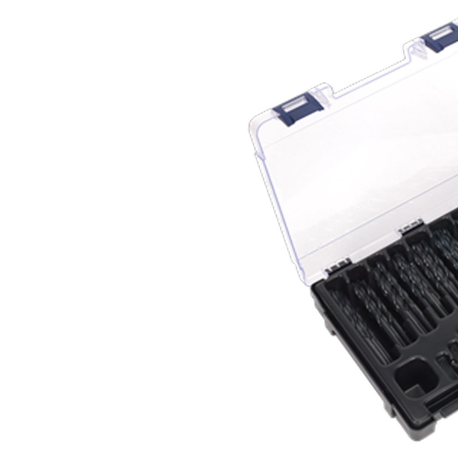 HSS Roll Forged Drill Bit Assortment 170pc Ø1-10mm