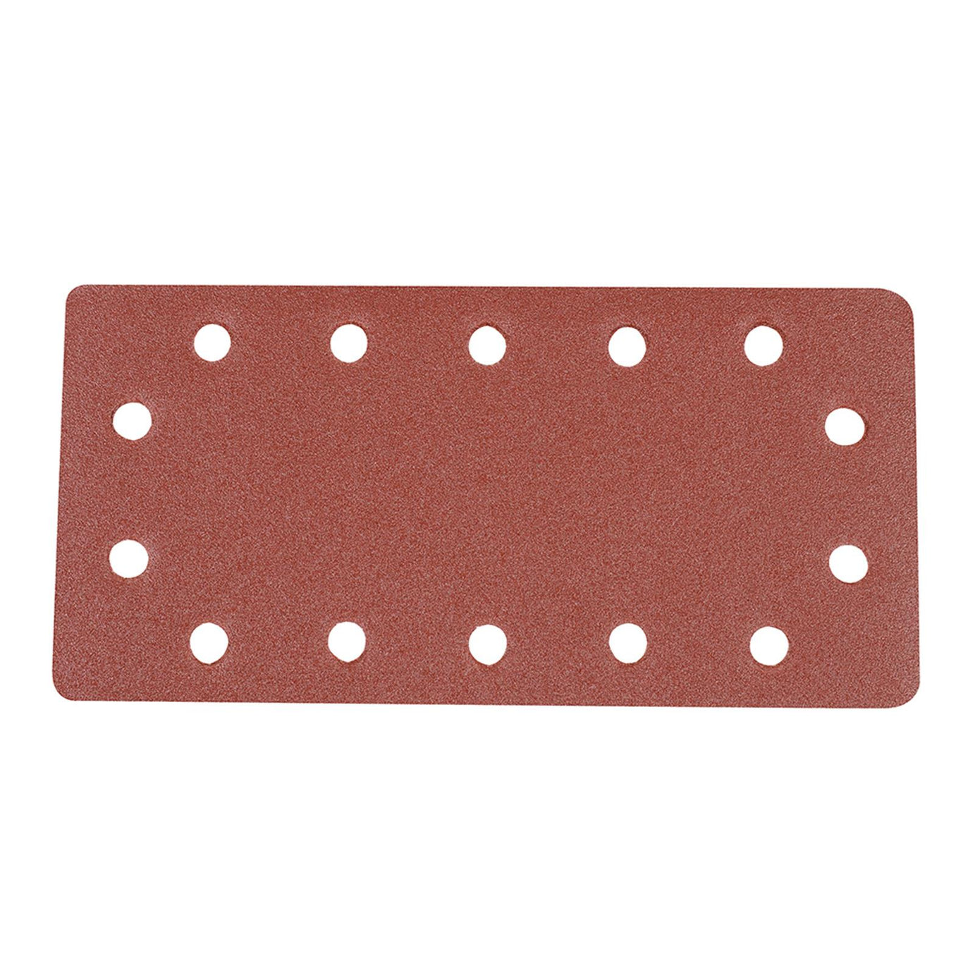 1/2 Punched Sanding Sheet 10PC Grit 120 Hook & Loop Aluminium Oxide Construction