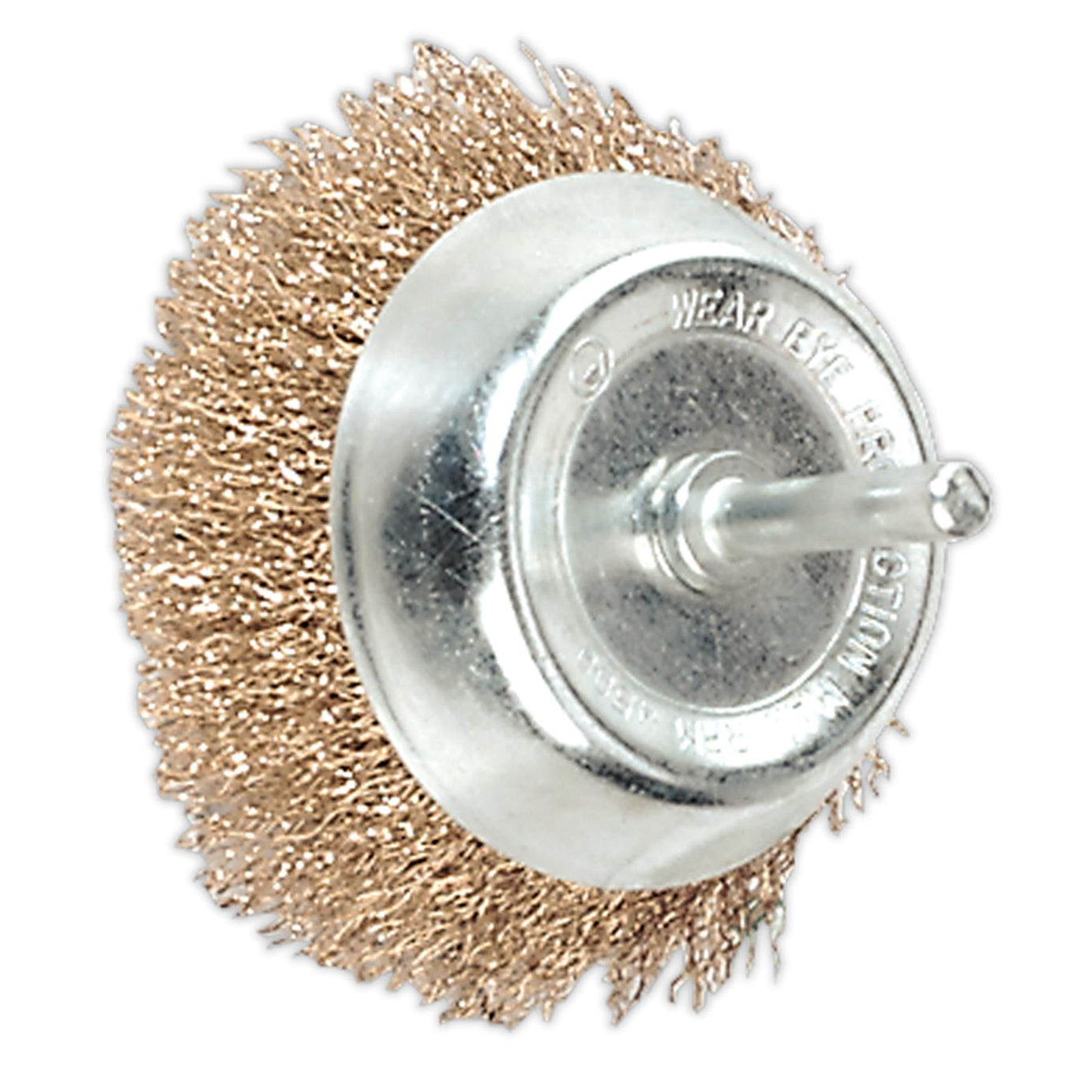 Sealey Wire Cup Brush 75mm with 6mm Shaft