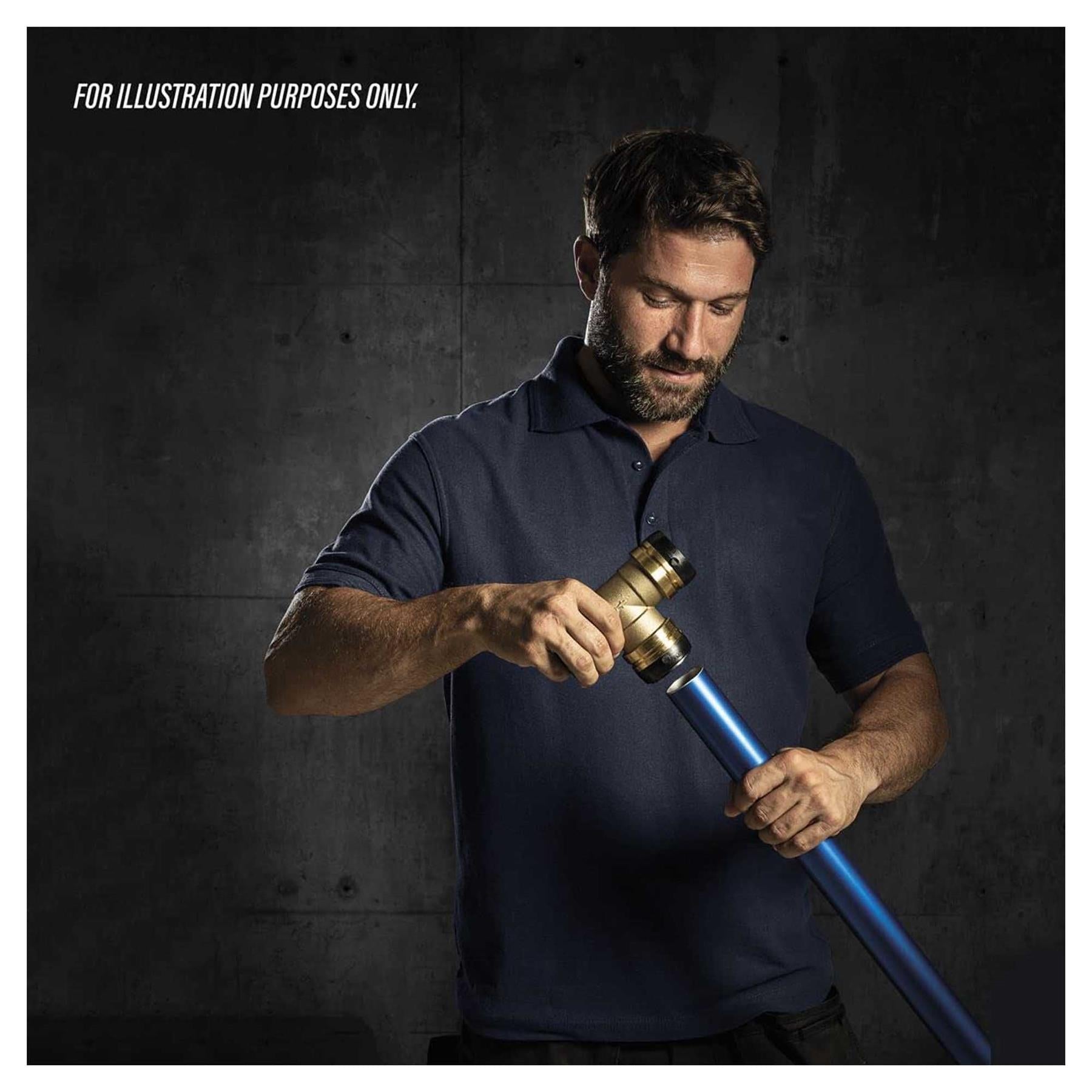 Sealey Anodised Aluminium Pipe 28mm x 3m