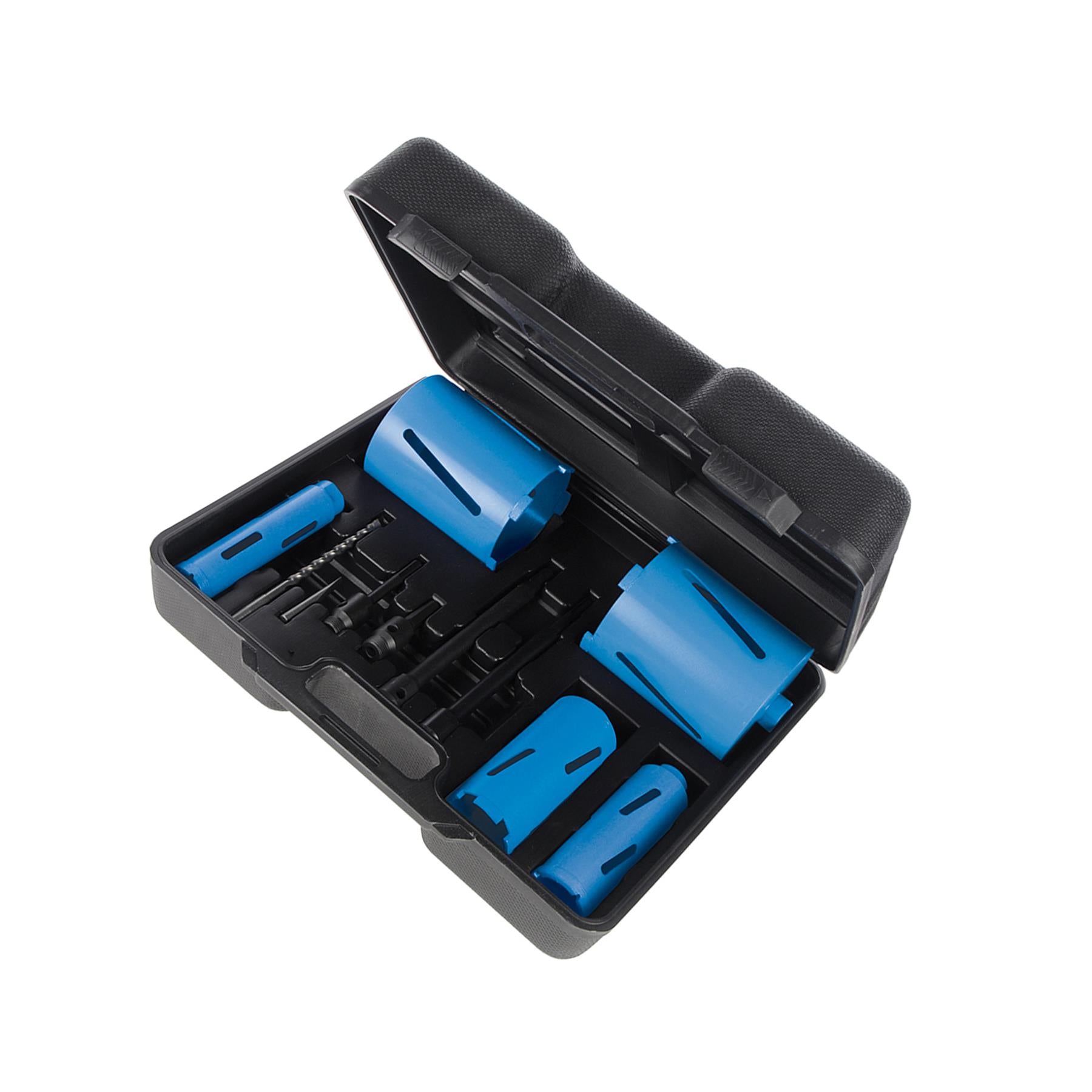 5Pce Diamond Core Drill Kit 38, 52, 65, 117 & 127mm Dia Professional Tool