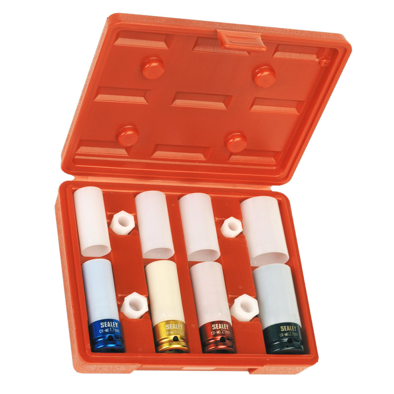 Alloy Wheel Impact Socket Set 4pc 1/2"Sq Drive Sealey