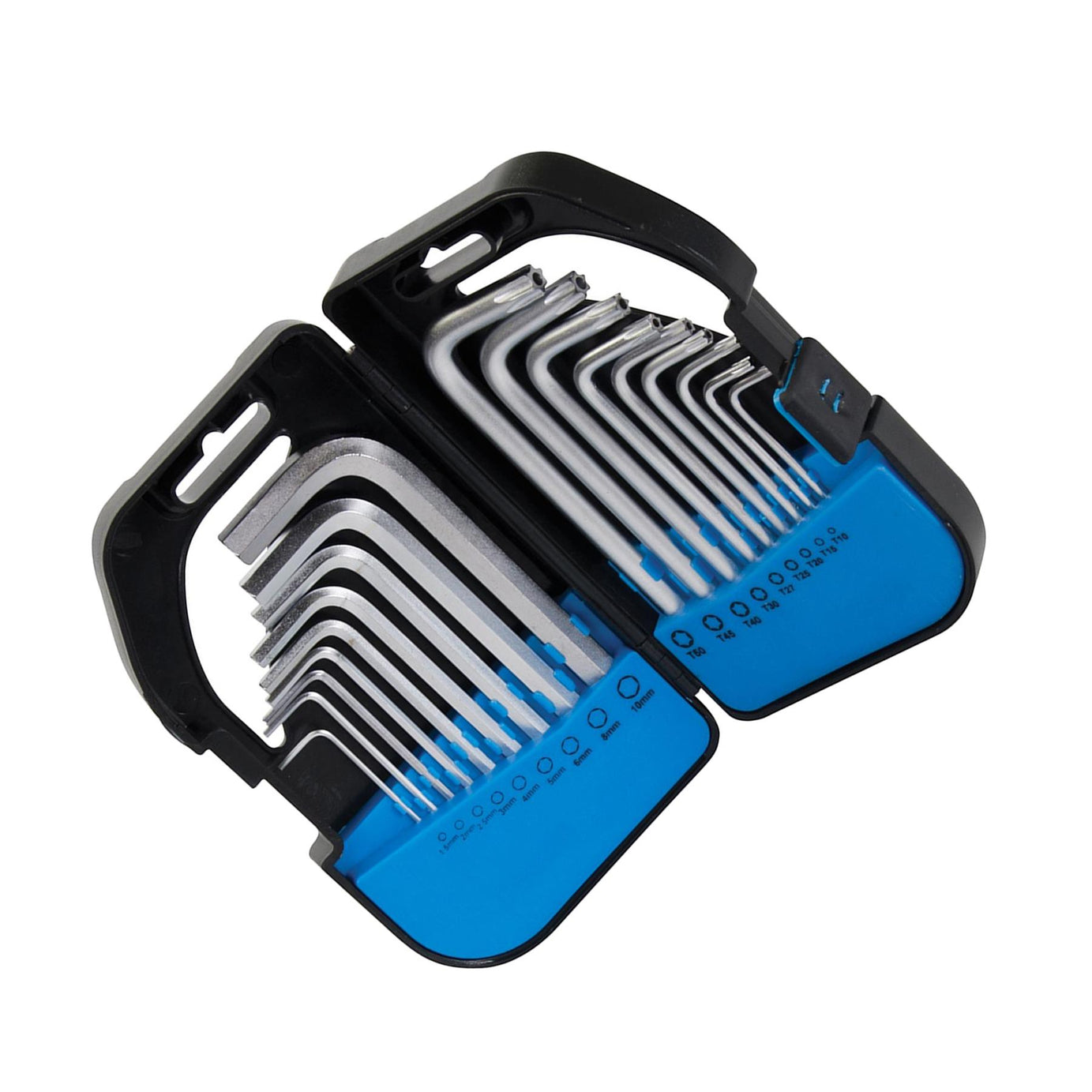 18Pce Hex/Torx Key Set Mechanical Engineering Garage Mechanic Automotive