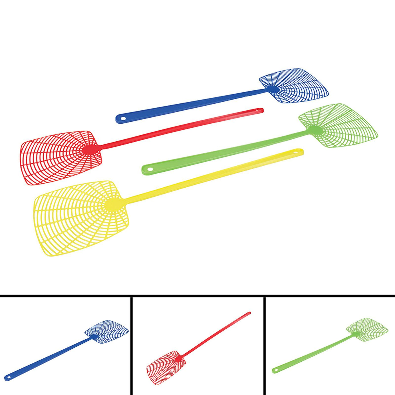 4Pk Fly Swats Fly Trap Bug Pest Control Camping Outdoor Home Strong New