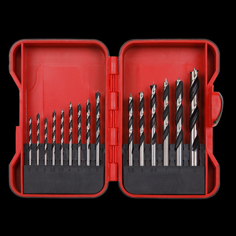 Sealey Brad Point Wood Drill Bit Set 15pc