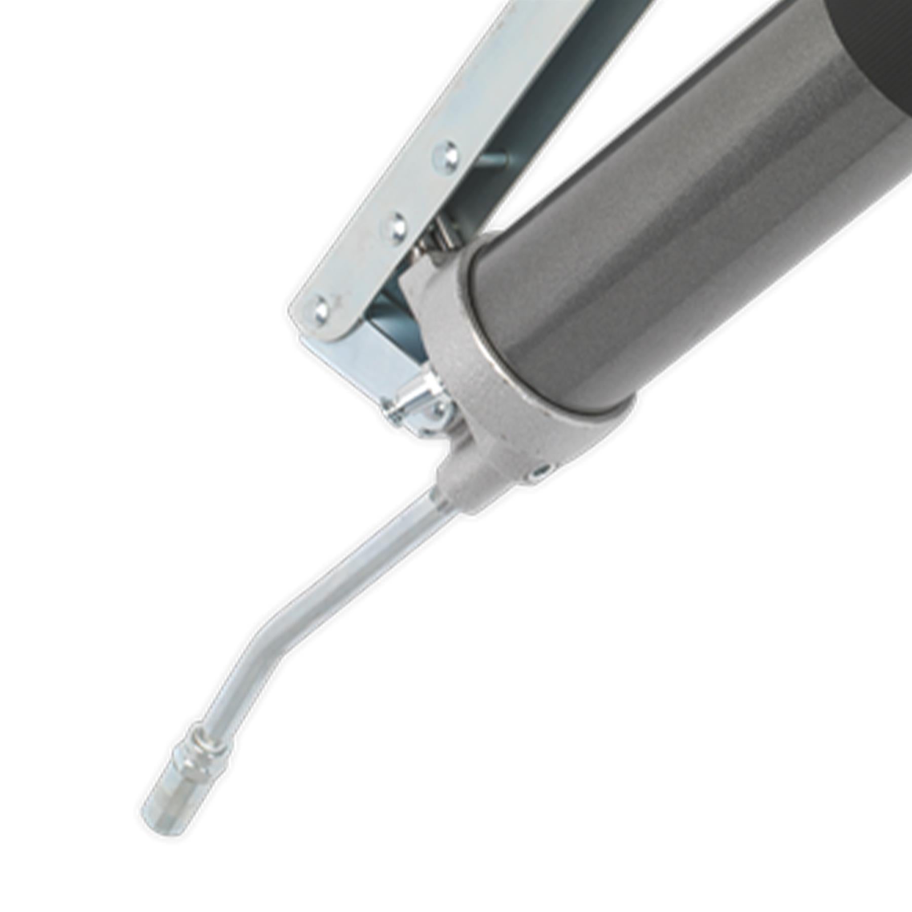 Sealey Lever Action 400g Grease Gun Twin Piston Heavy Duty Lubrication 3 Way Fill