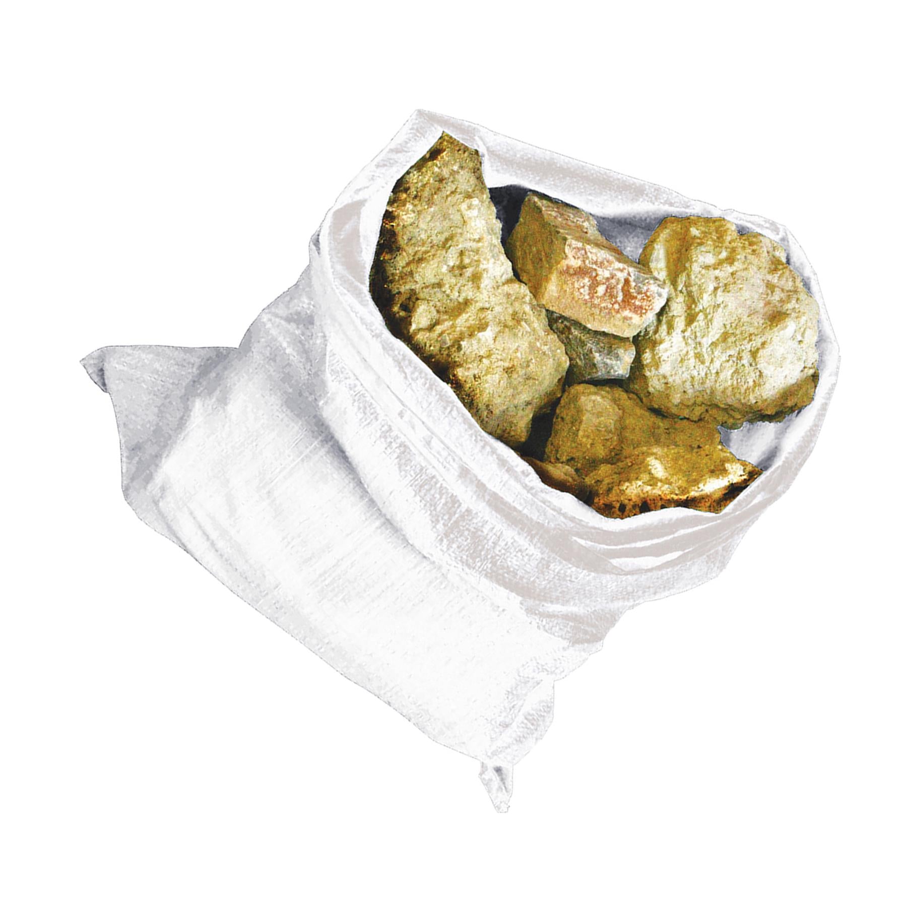 10PK Heavy Duty Rubble Sacks - 560 X 660mm Heavy Duty 70Gsm Woven Material