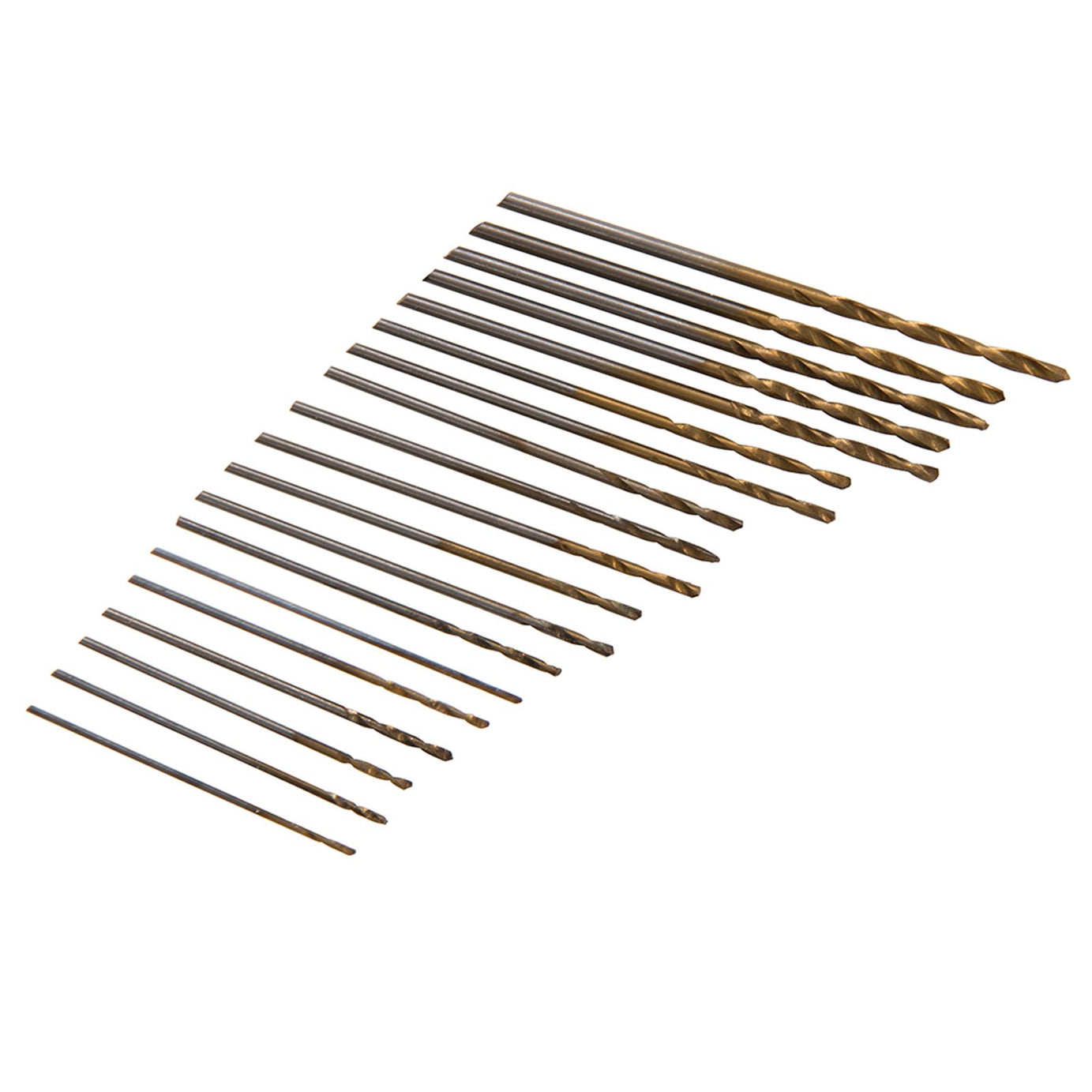 HSS Micro Drill Bit Set 20Pc  High Speed For Craft And Hobby Applications