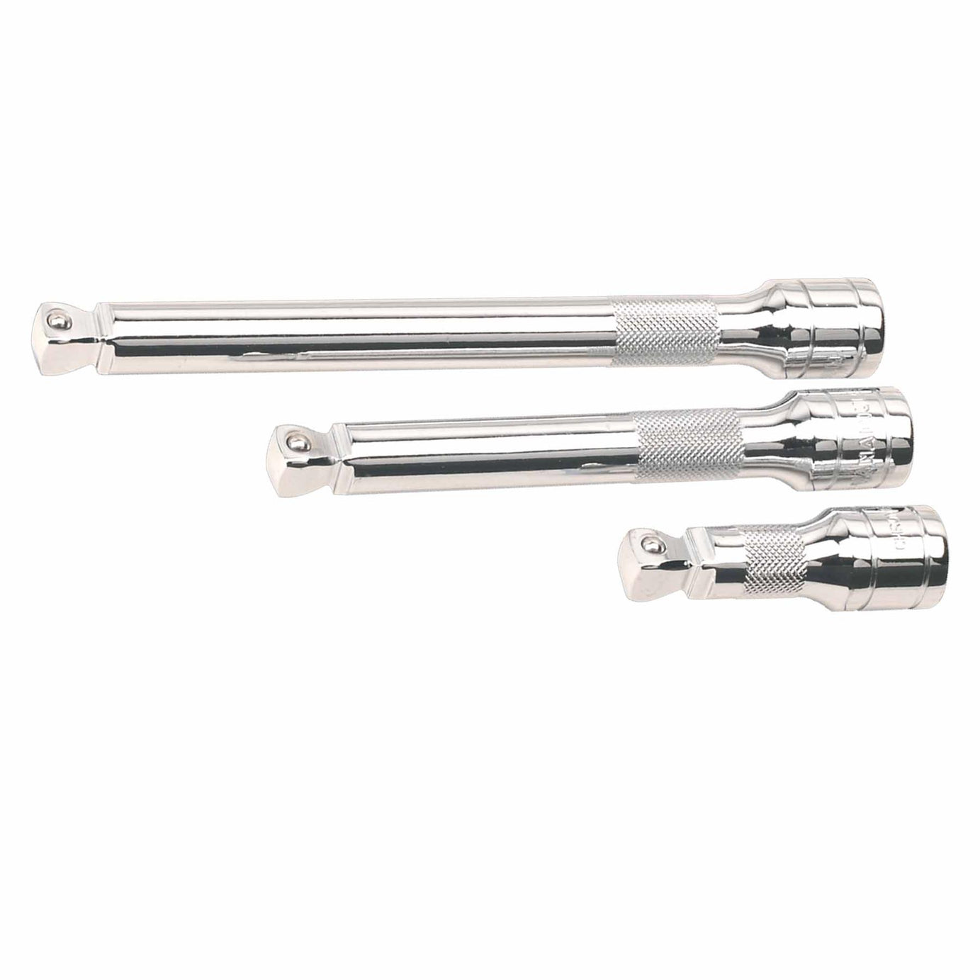Sealey Wobble/Rigid Extension Bar Set 3pc 1/2"Sq Drive