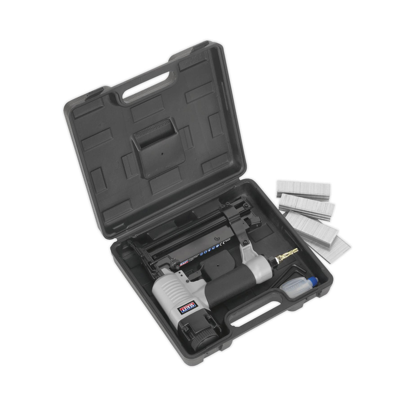 Sealey Air Nail/Staple Gun 50mm/40mm Capacity