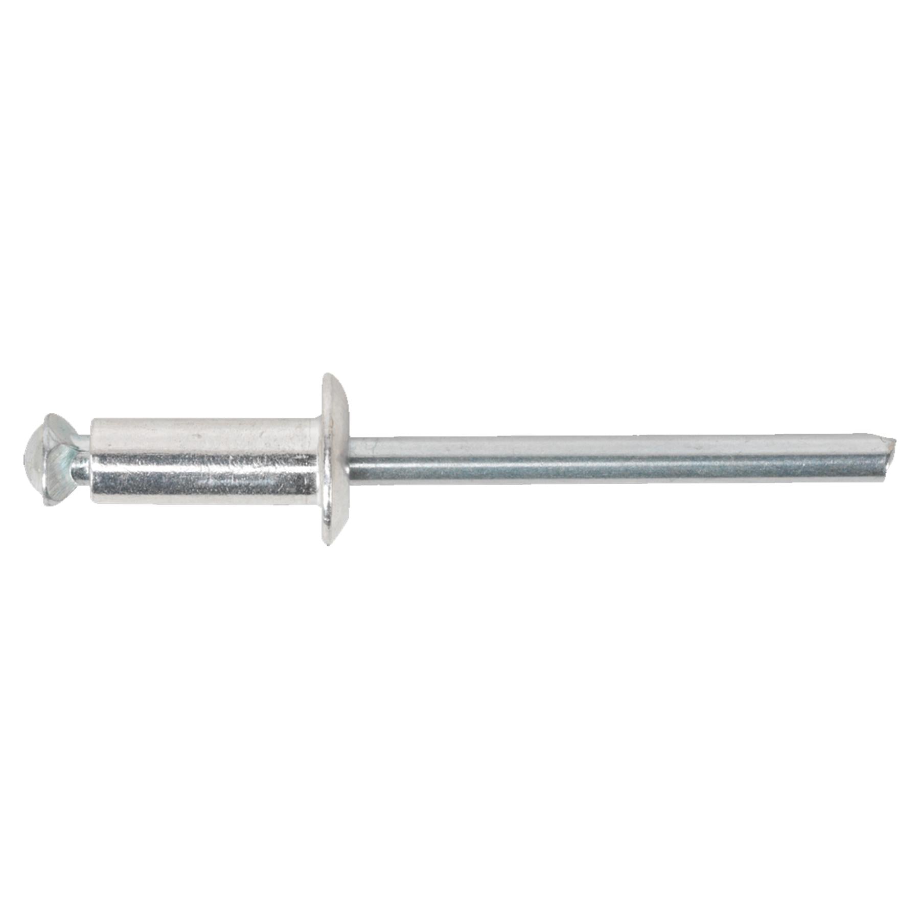 Sealey Aluminium Peel Back Rivet Std Flange 4.8 x 12mm Pack of 200