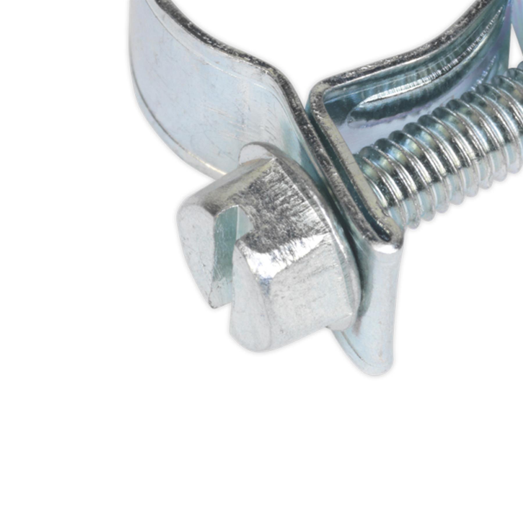Mini Hose Clip 13-15mm Pack of 30. MHC1315 Sealey