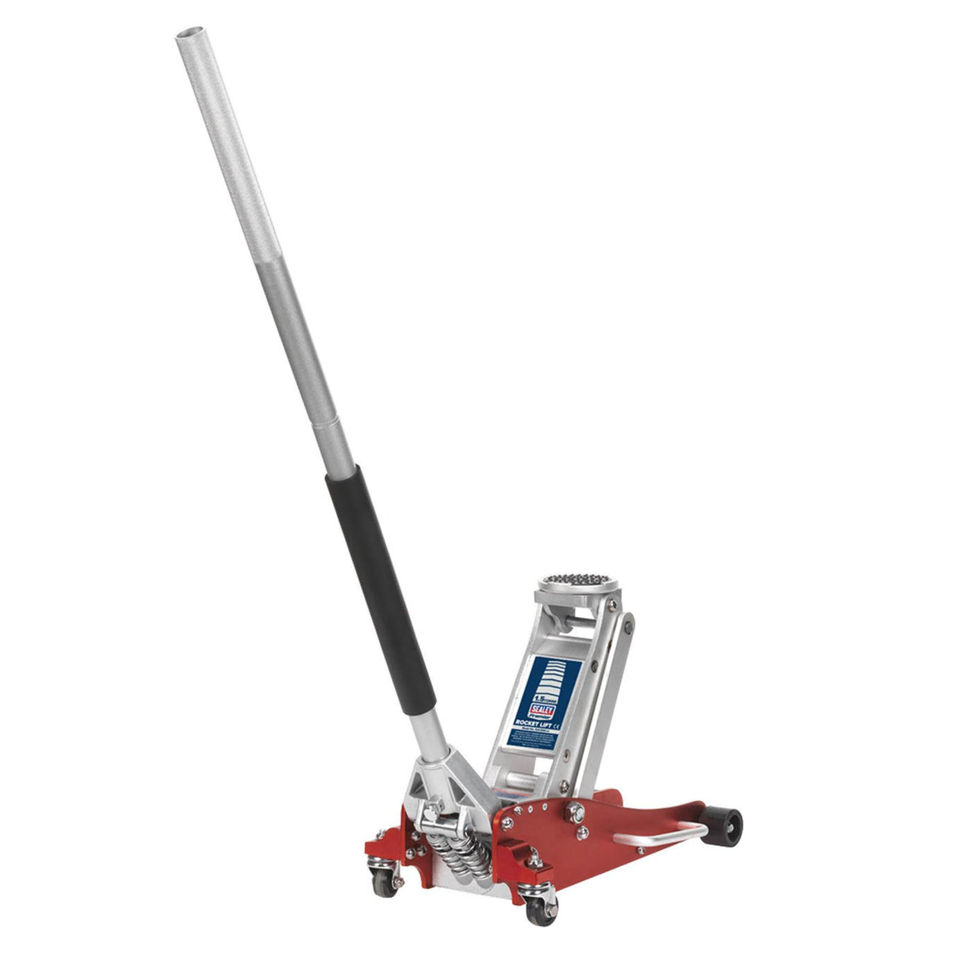 Sealey Trolley Jack 1.5tonne Low Entry Aluminium Rocket Lift