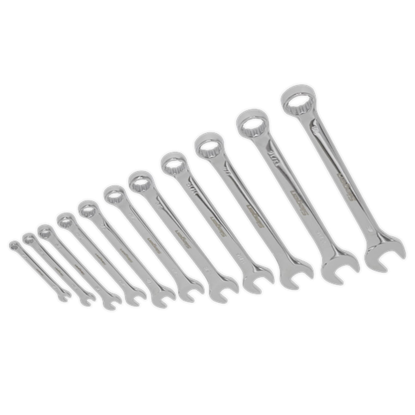 Sealey Combination Spanner Set 11pc Imperial