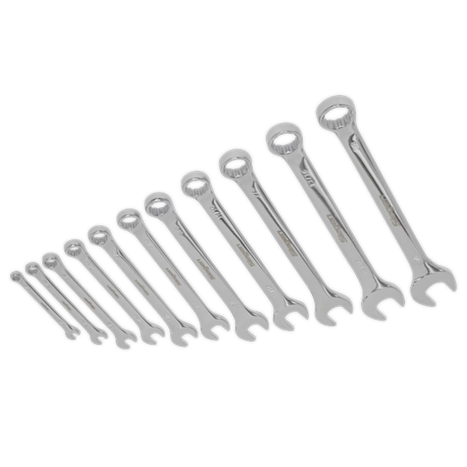 Sealey Combination Spanner Set 11pc Imperial