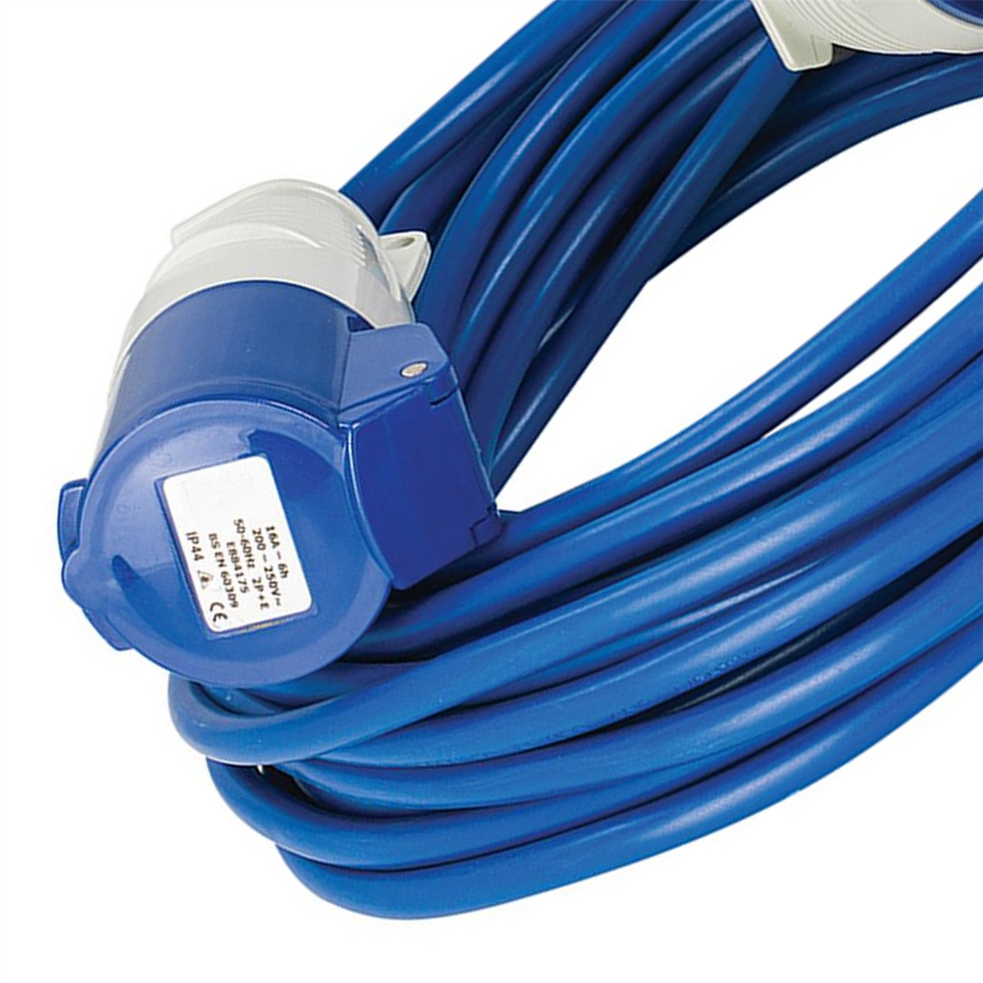 Defender Extension Lead Blue 2.5mm2 16A 14m 230V