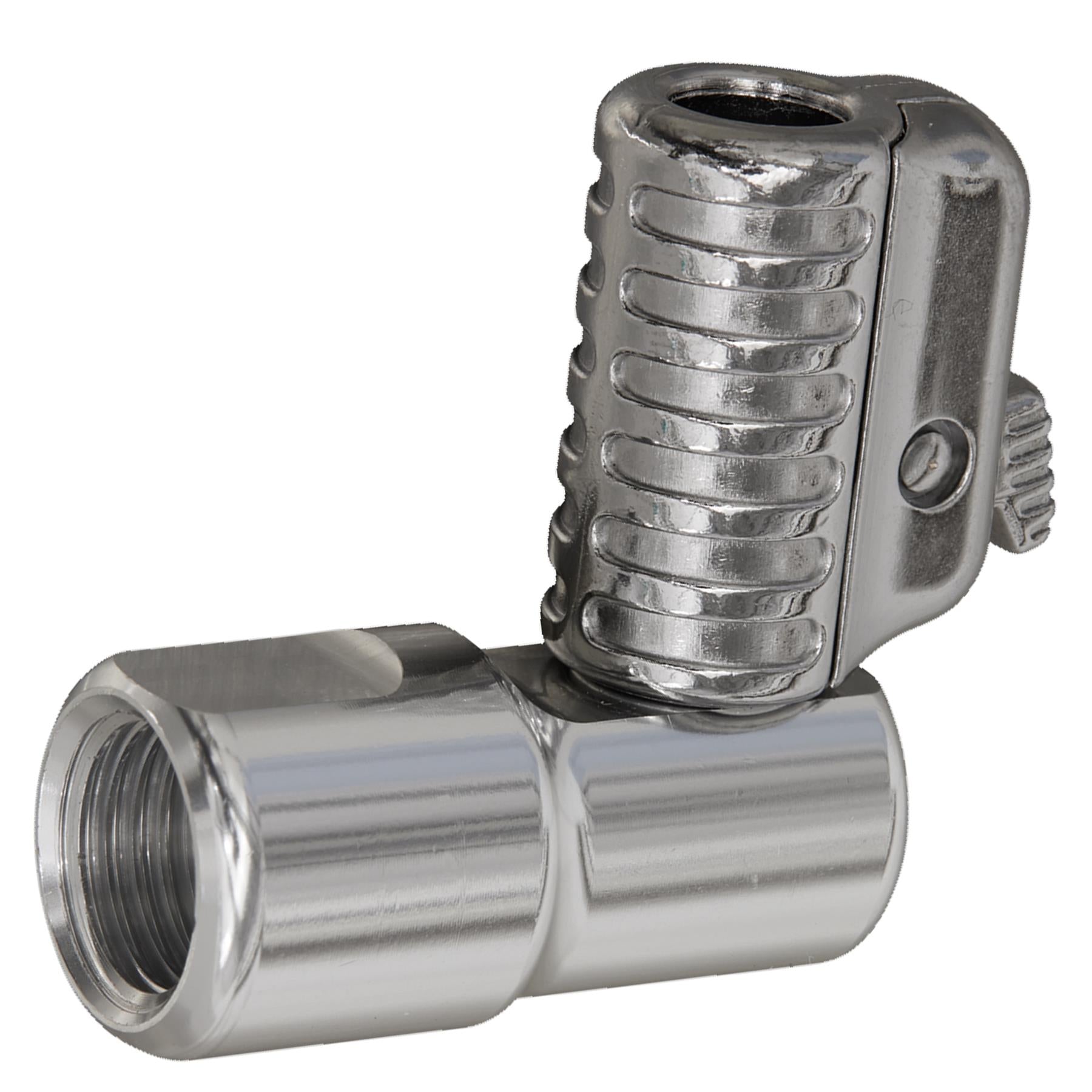 Sealey 90 Angled Swivel Tyre Inflator Clip-On Connector 1/4"BSP(F)