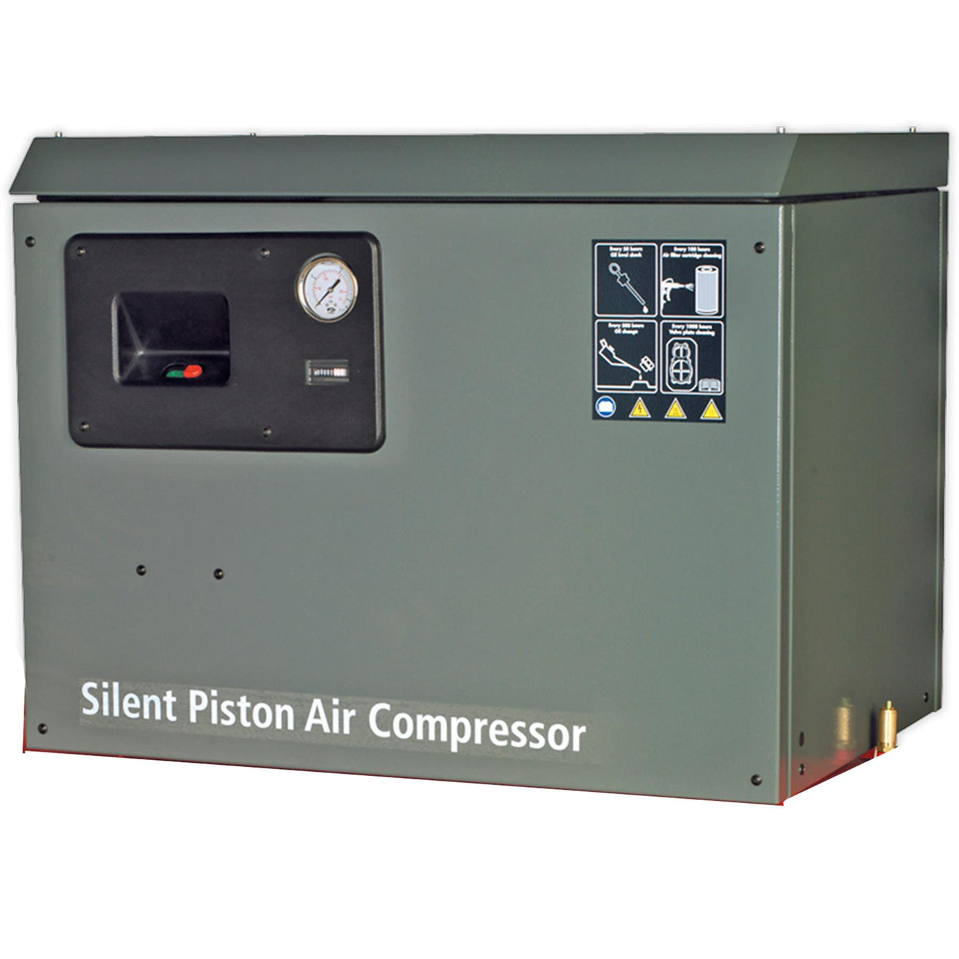 Sealey Compressor 200L Belt Drive 3hp Low Noise
