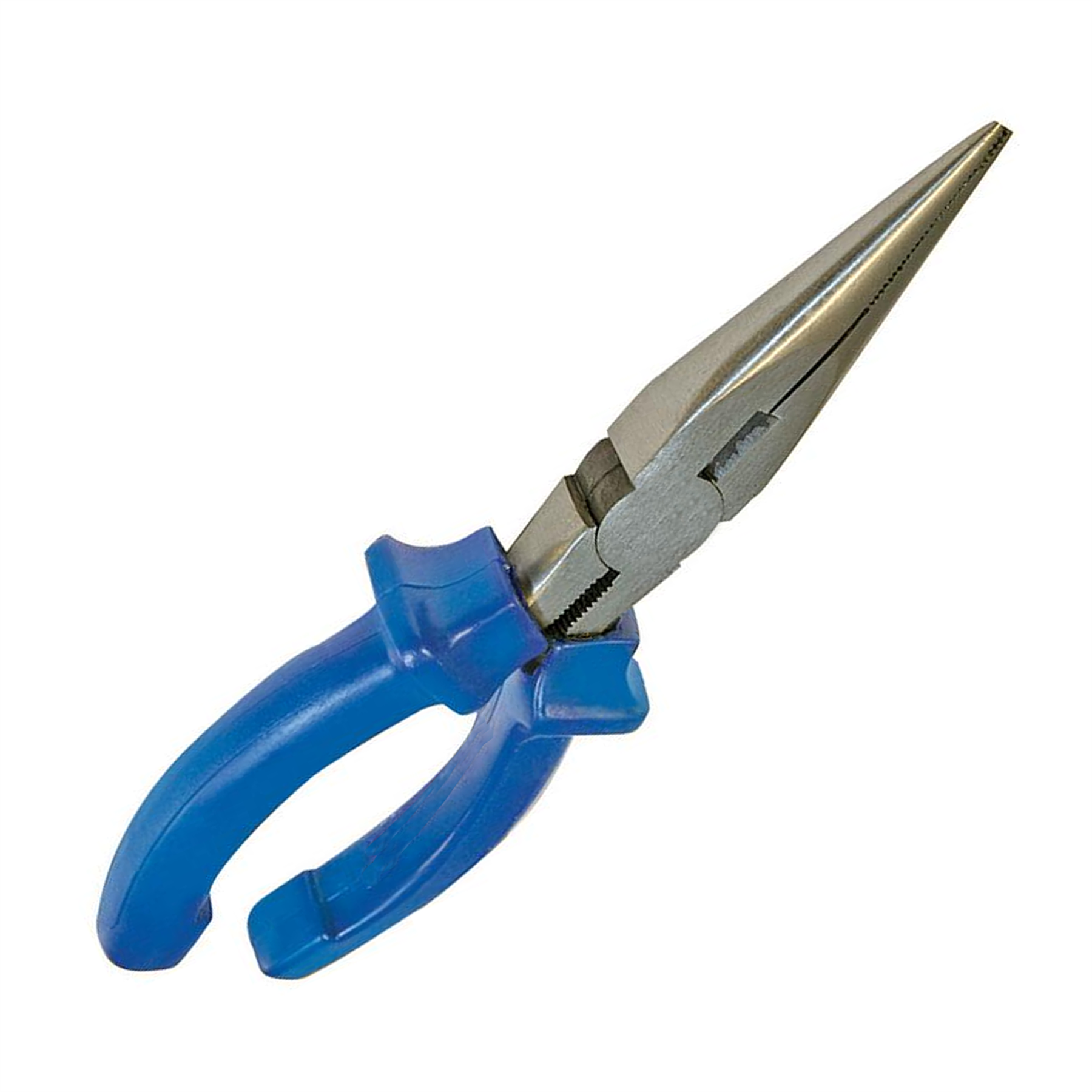 Long Nose Pliers - 160mm Lead Wire Cutter Electrical Tempered Serrated Jaws