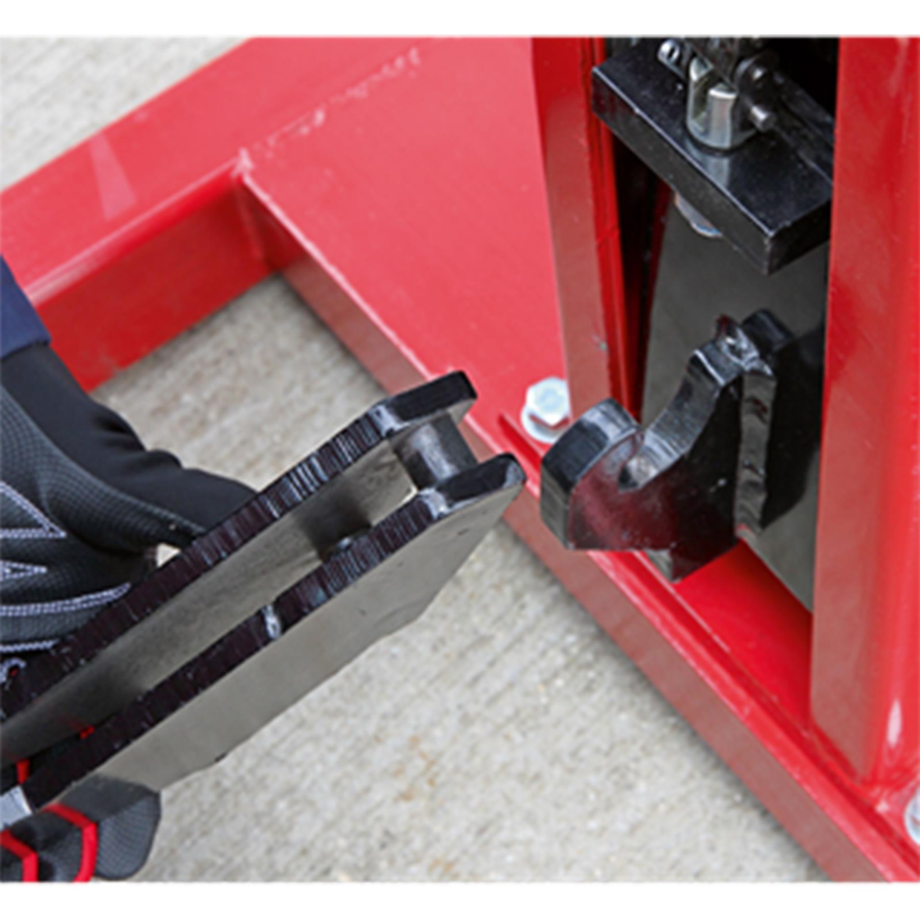 Sealey Vehicle Lift 1.5tonne Air/Hydraulic with Foot Pedal