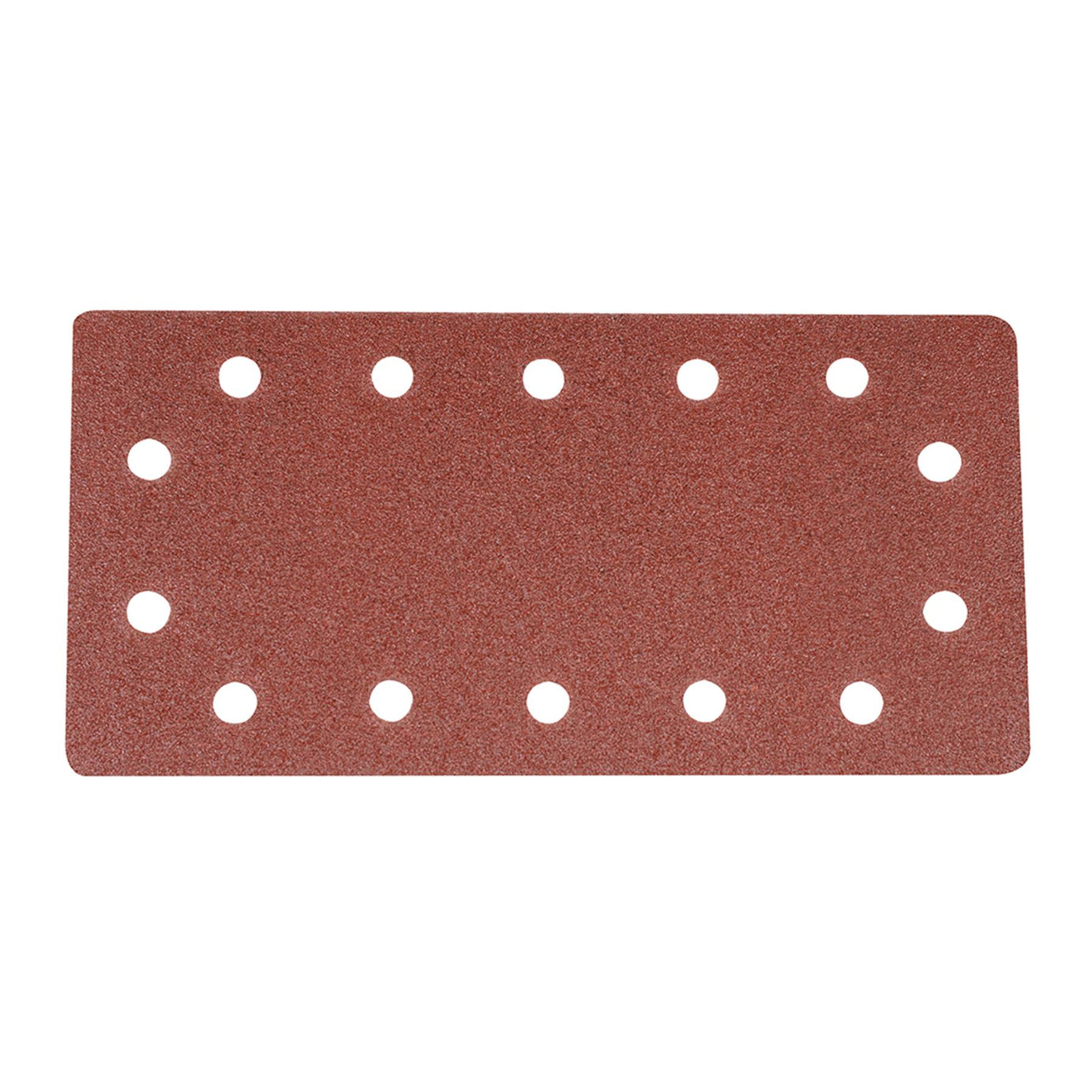 1/2 Punched Sanding Sheets 10Pk Grit 80 Hook & Loop Aluminium Oxide Construction