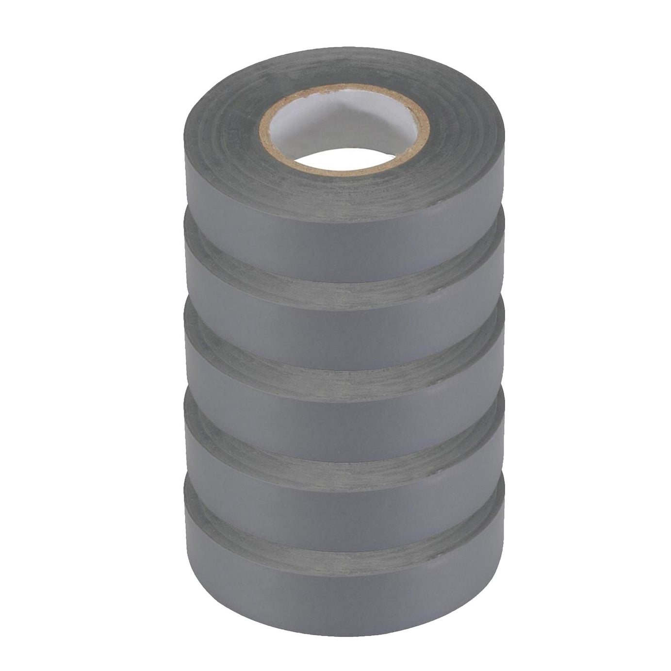 5 x PVC Insulation Electrical Tape Flame Retardent Grey