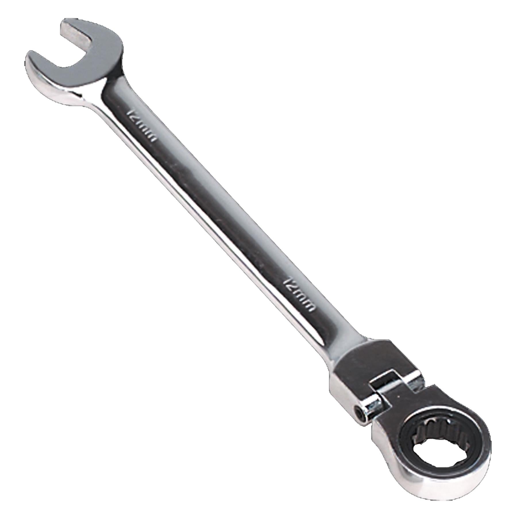 Sealey Flexi-Head Ratchet Combination Spanner 12mm