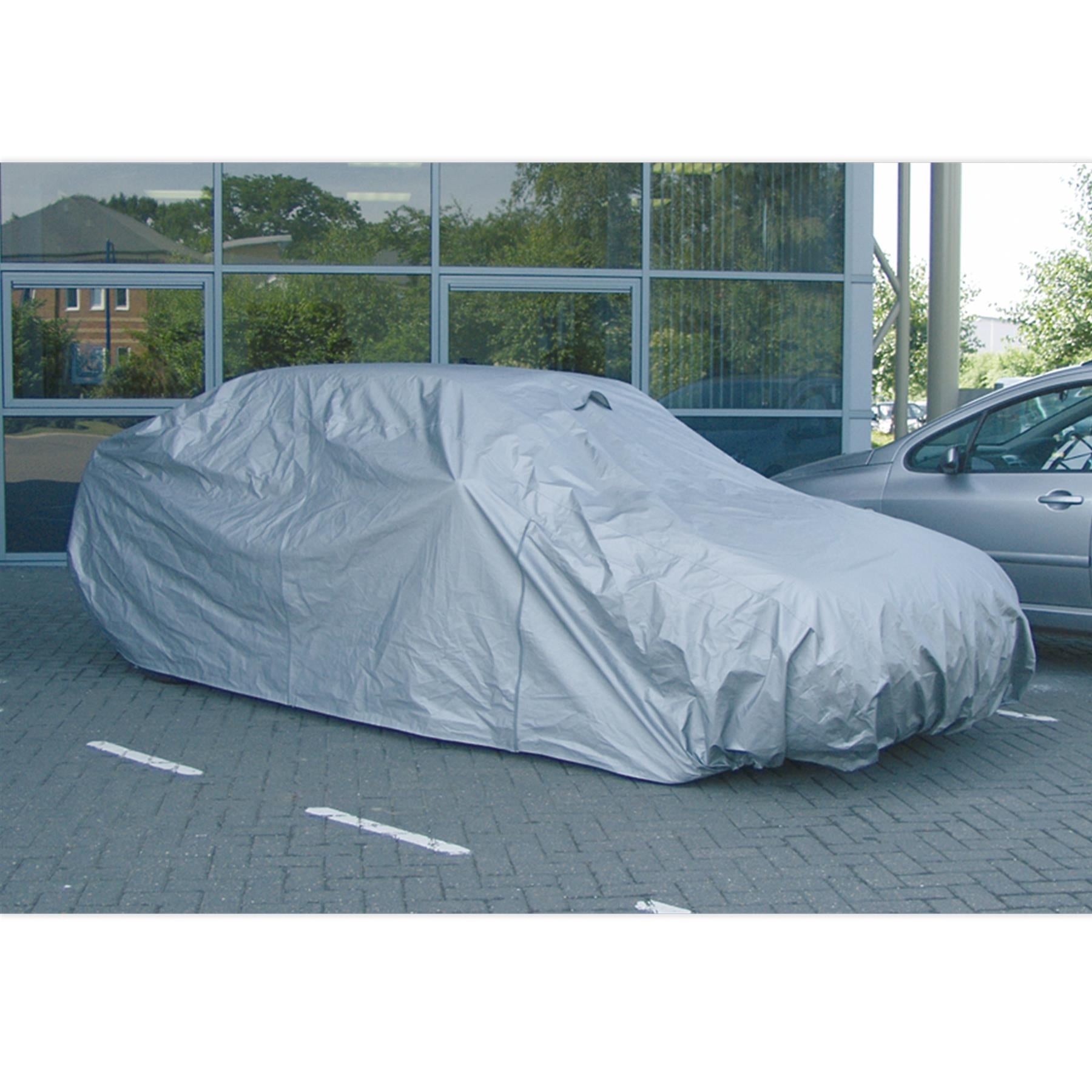 Sealey CCEM Car Cover Lightweight Medium 4060 x 1650 x 1220mm
