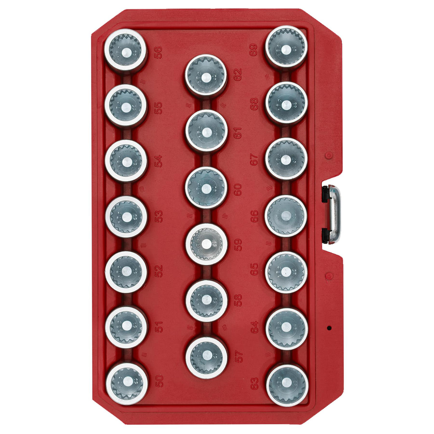 Sealey Locking Wheel Nut Key Set 20pc - Porsche