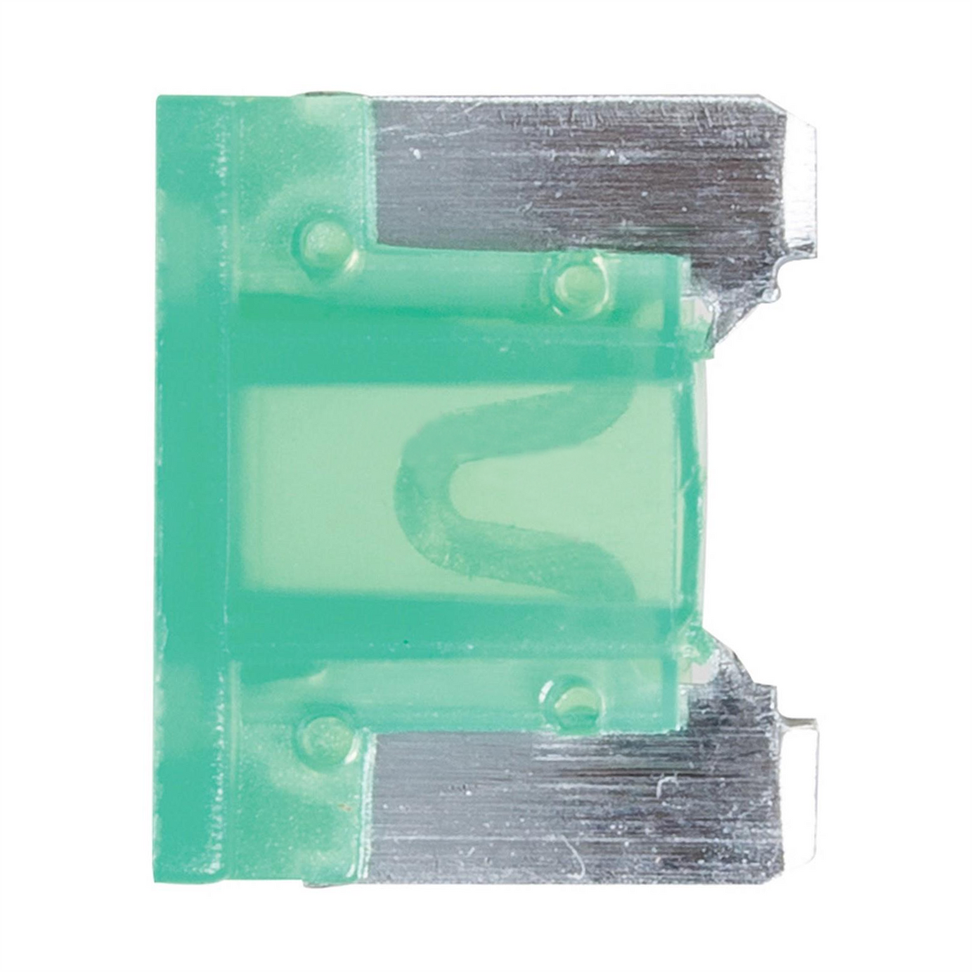 10 X 30A Mini Blade Fuse Automotive Low profile Green Up To 32V Cargo
